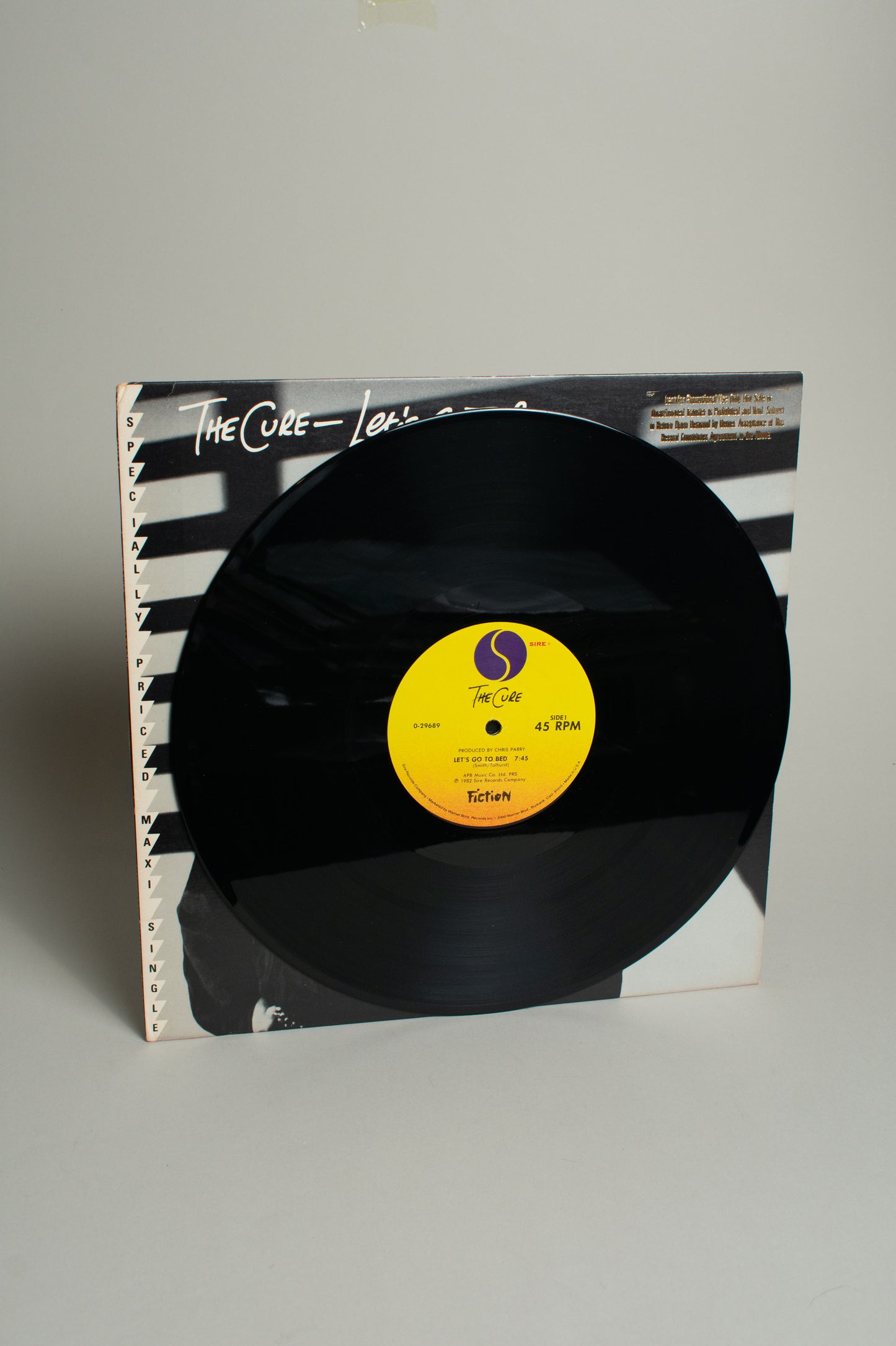 The Cure – Let’s Go To Bed (US, 12" Maxi-Single, 1982)