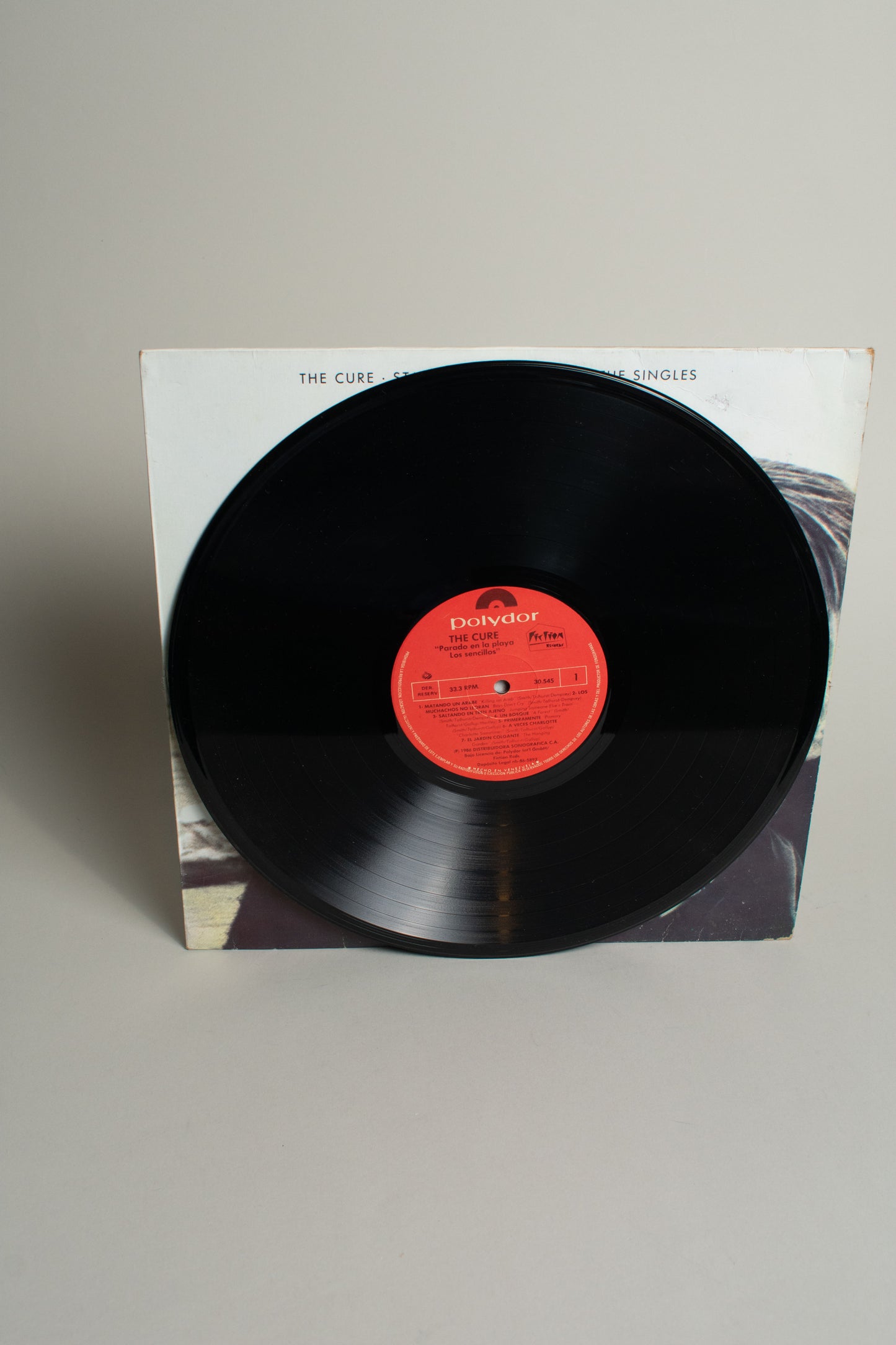 The Cure – Standing On A Beach · The Singles (Venezuela, 12" Compilation, 1986)