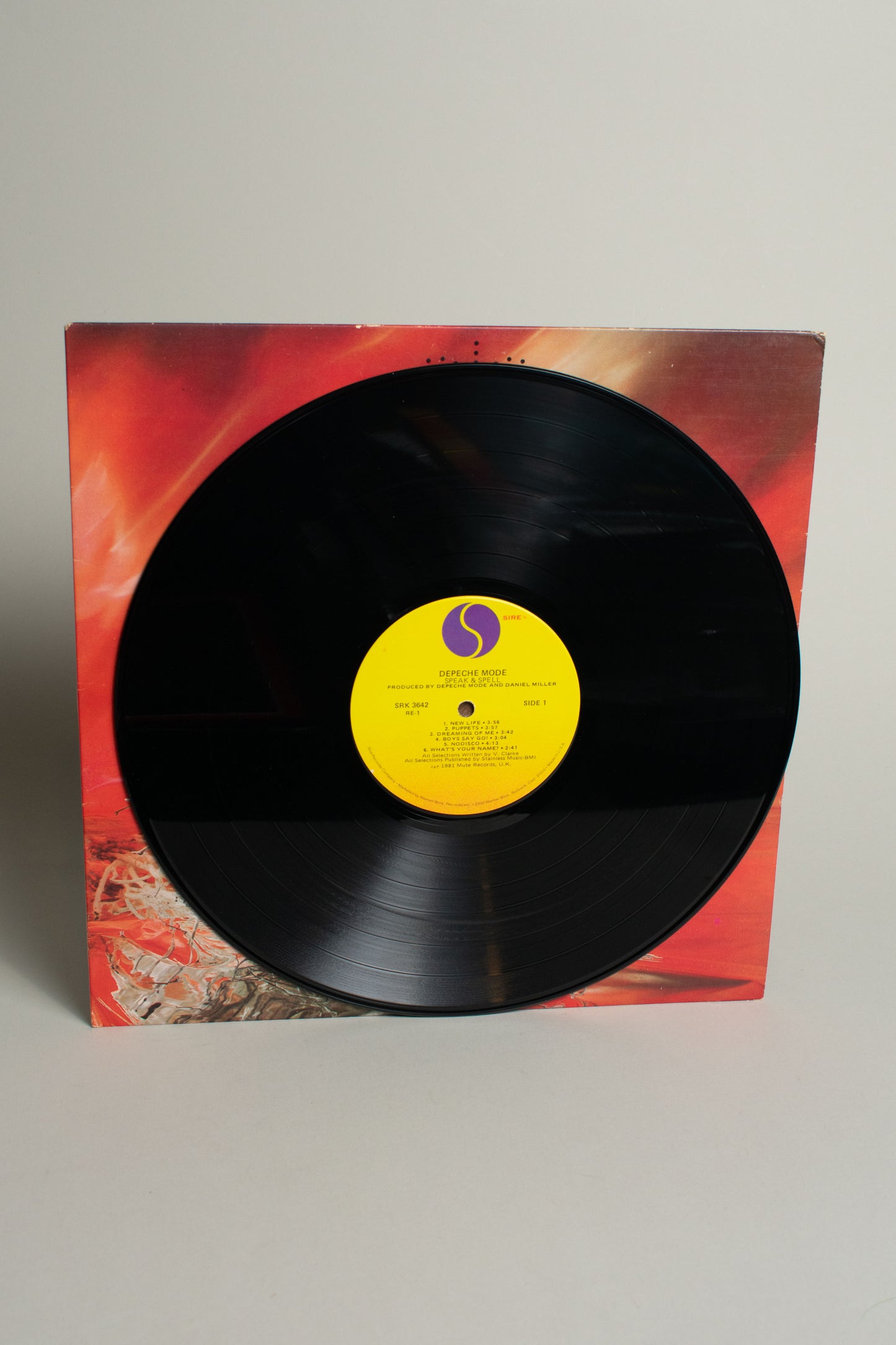 Depeche Mode – Speak & Spell (US, 12" Album, 1986)