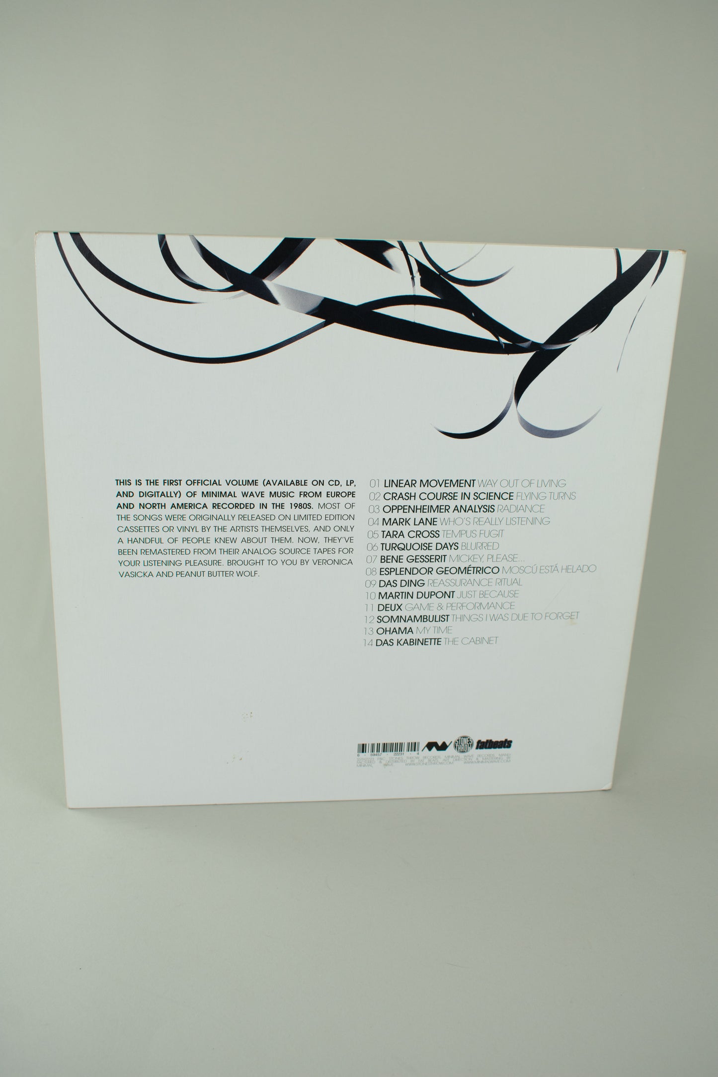 Various – The Minimal Wave Tapes · Volume One (US, 2×LP Compilation, 2010)