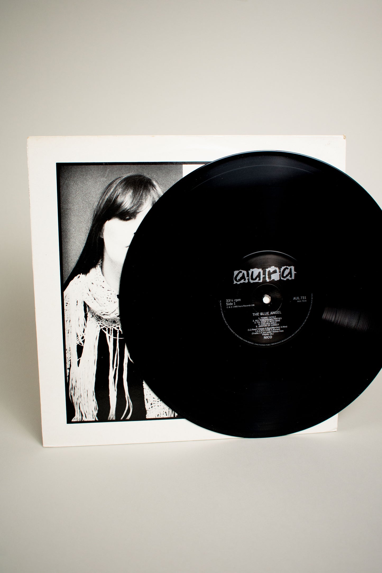 Nico – The Blue Angel (UK, 12" Album, 1985)