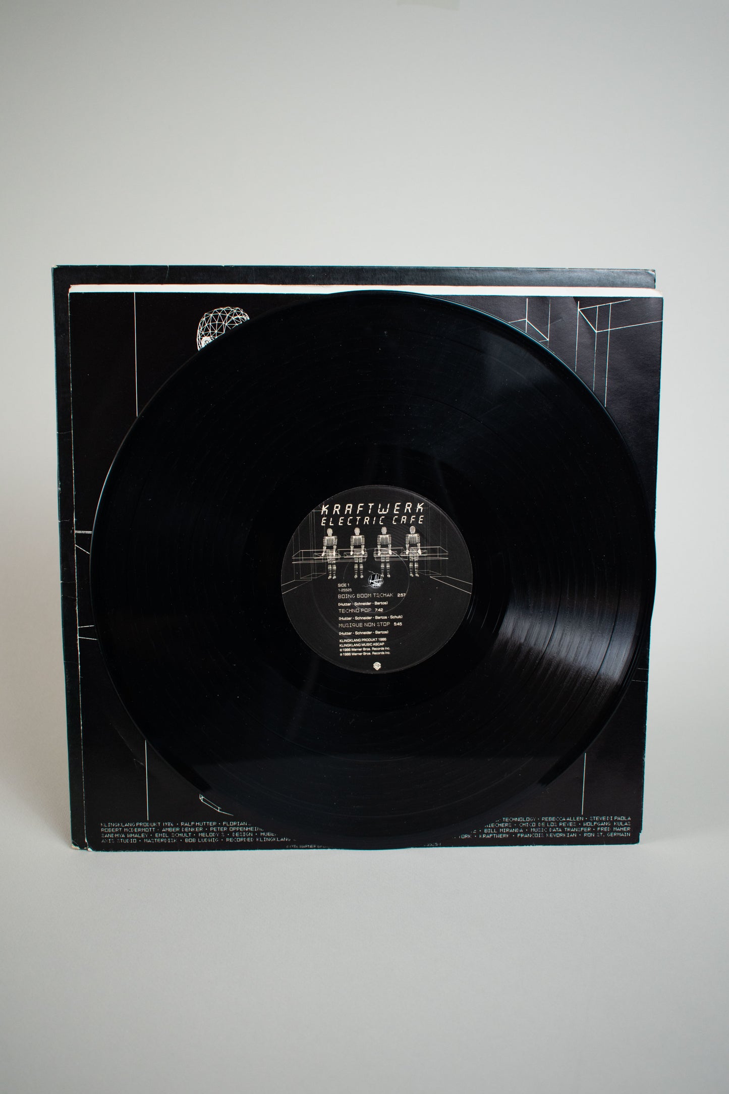 Kraftwerk – Electric Café (US, 12" Album, 1986)