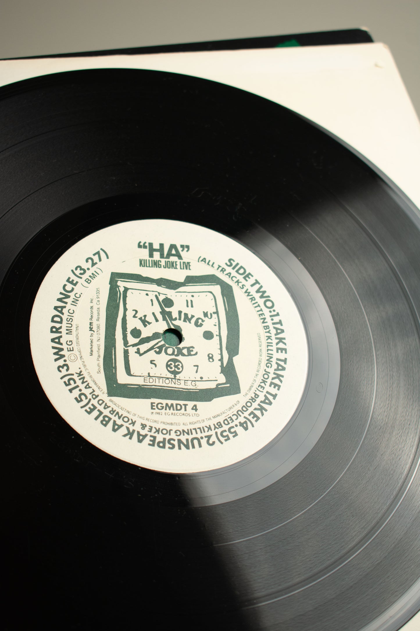 Killing Joke – "Ha" Killing Joke Live (UK, 10" Mini-Album, 1982)