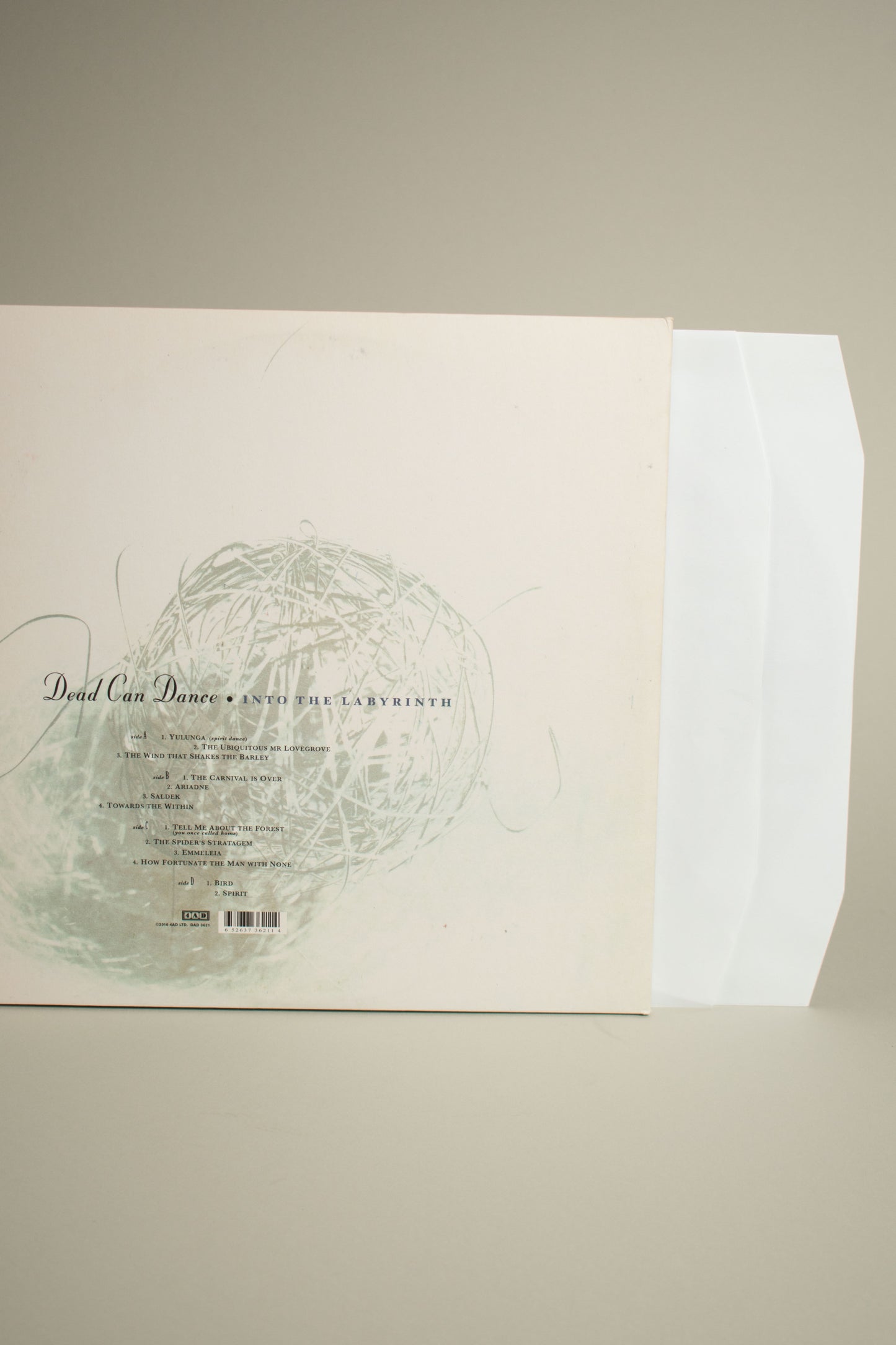 Dead Can Dance – Into The Labyrinth (USA & Europe, 2×LP, 2016)