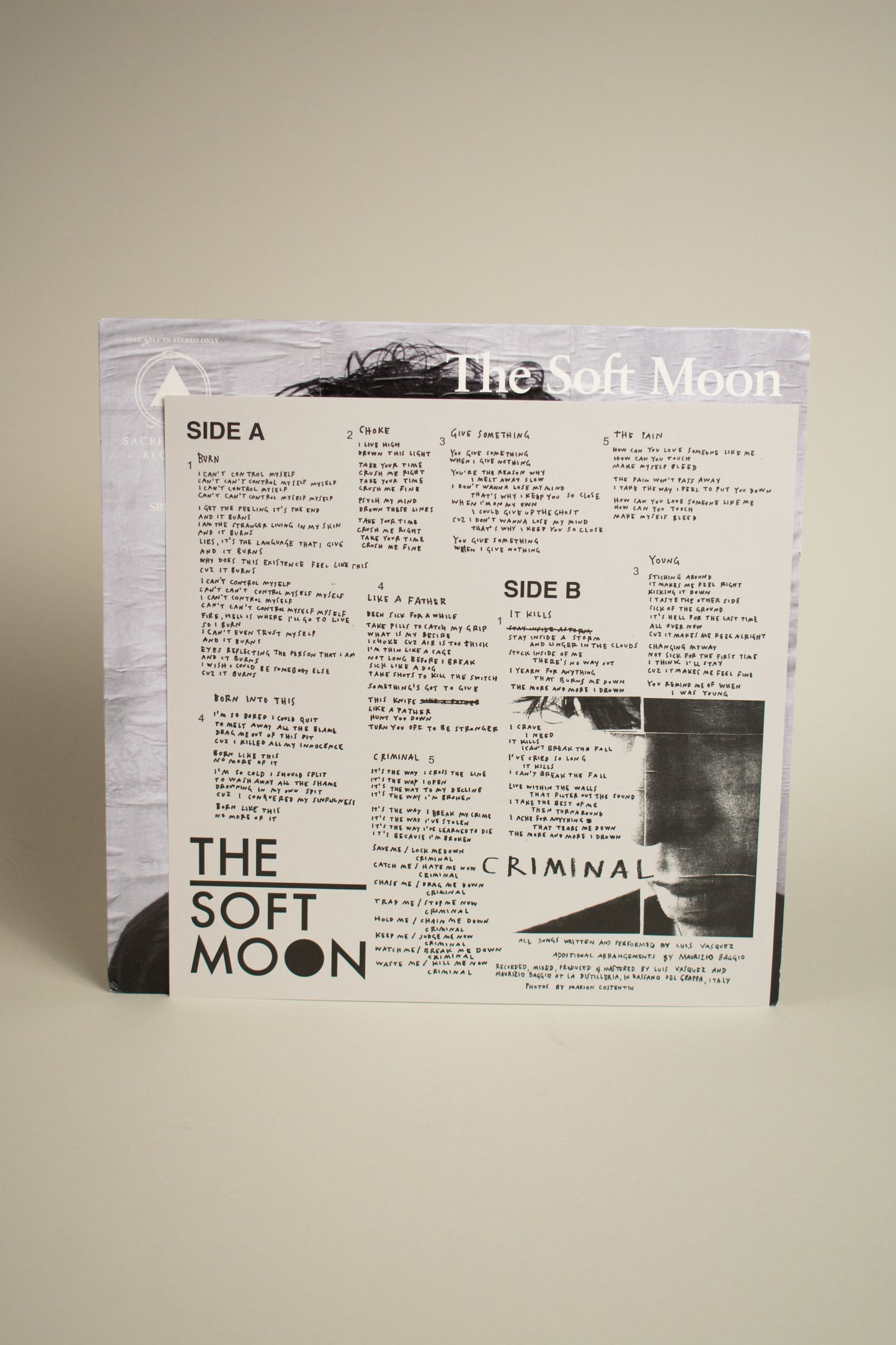 The Soft Moon – Criminal (US, 12" Album, 2018)