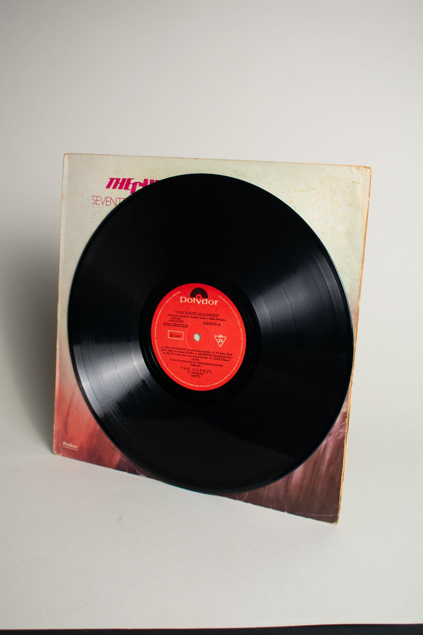 The Cure – Seventeen Seconds (Argentina, 12" Album, 1987)