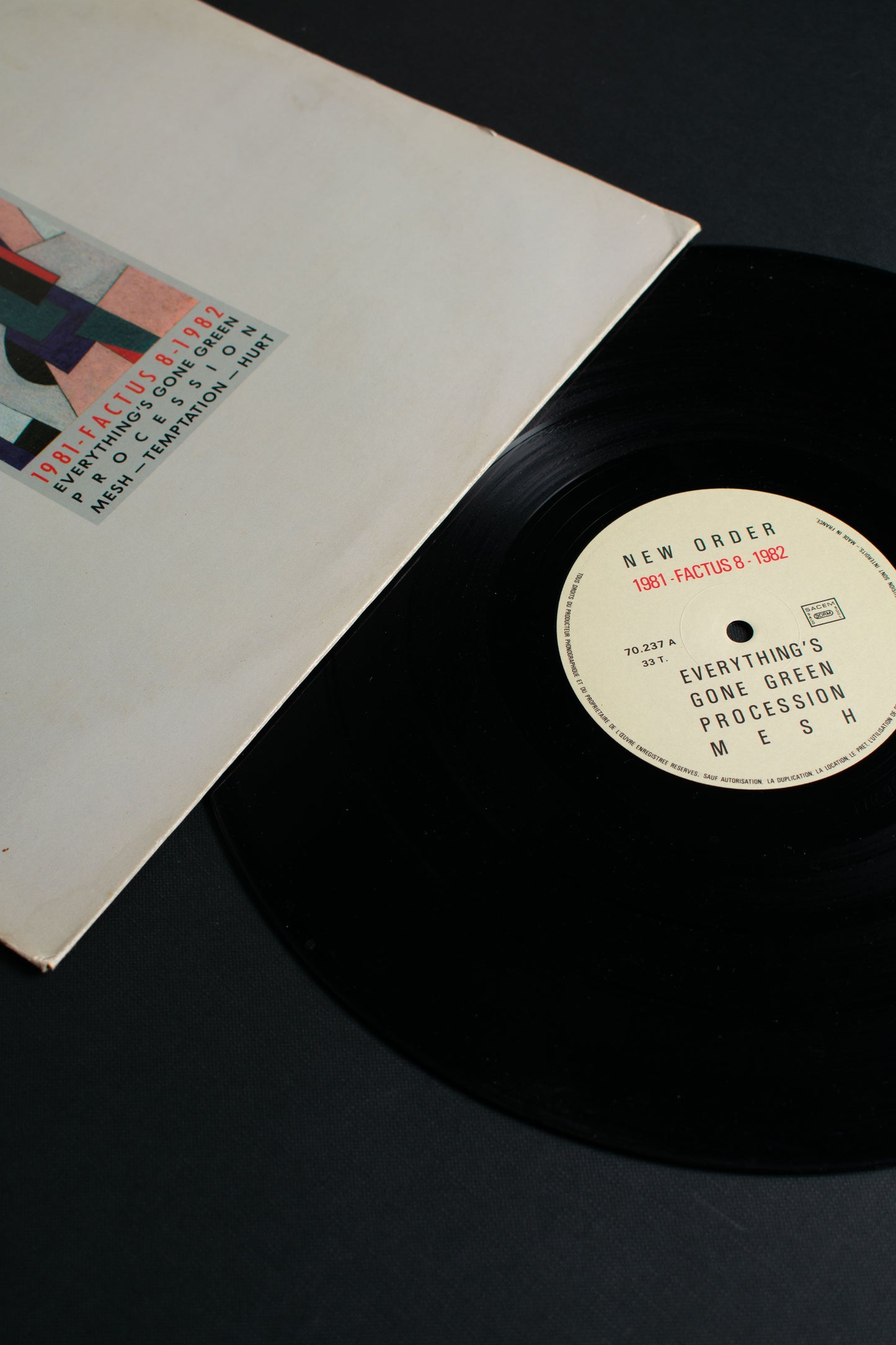 New Order – 1981-1982 (Francia, 12" Compilation, 1984)