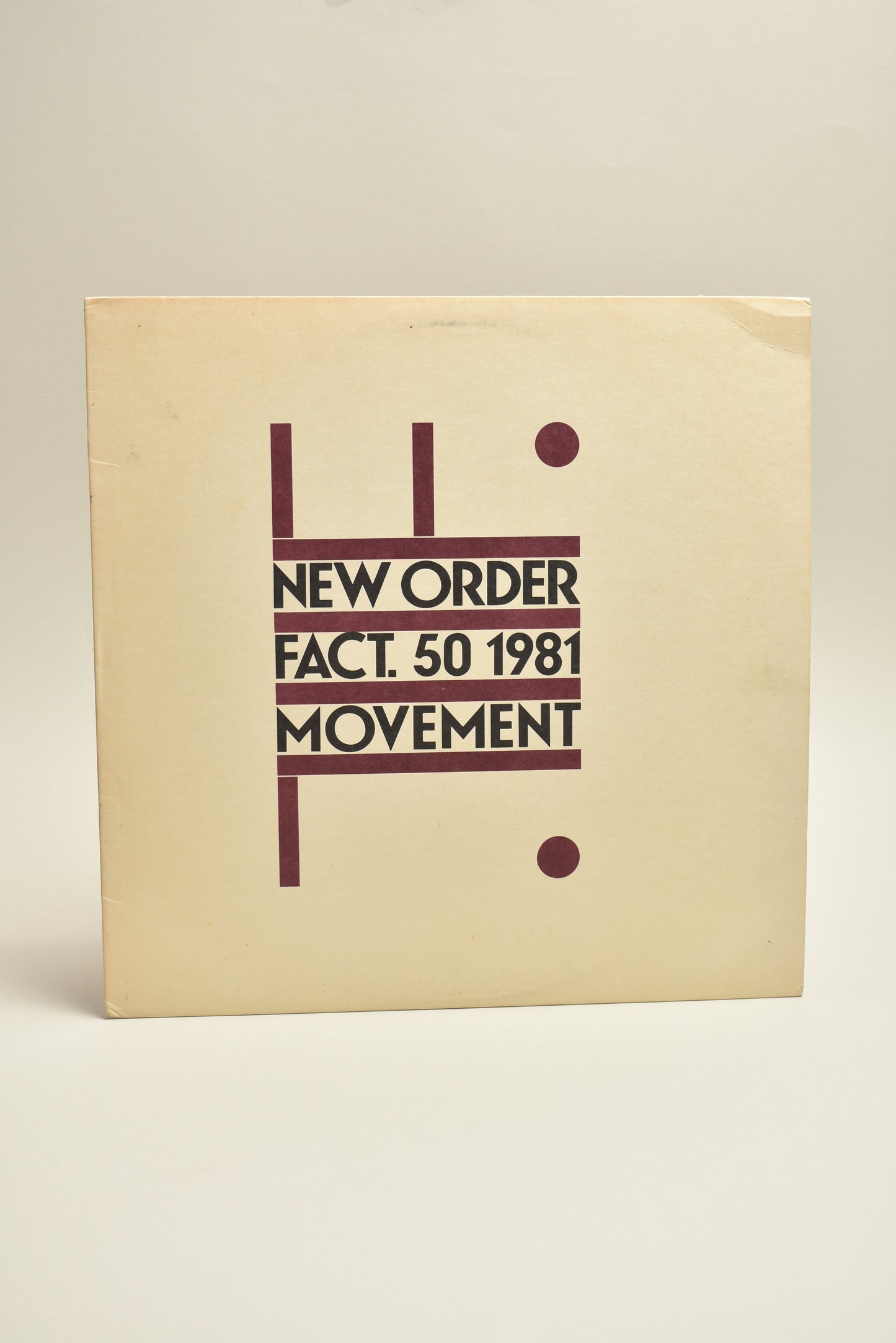 New Order – Movement (UK 12” LP, 1982)