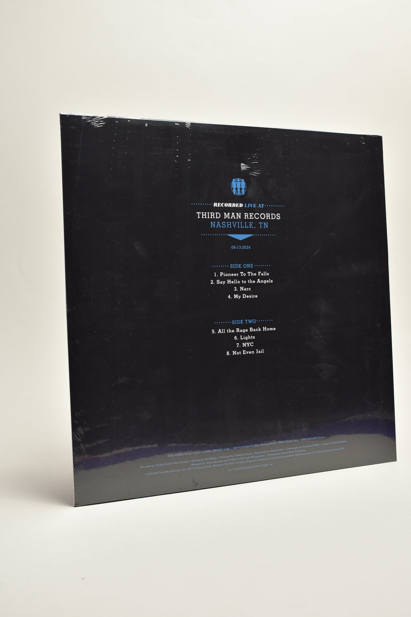 Interpol – Live at Third Man Records (US 12", Nuevo y Sellado, 2024)