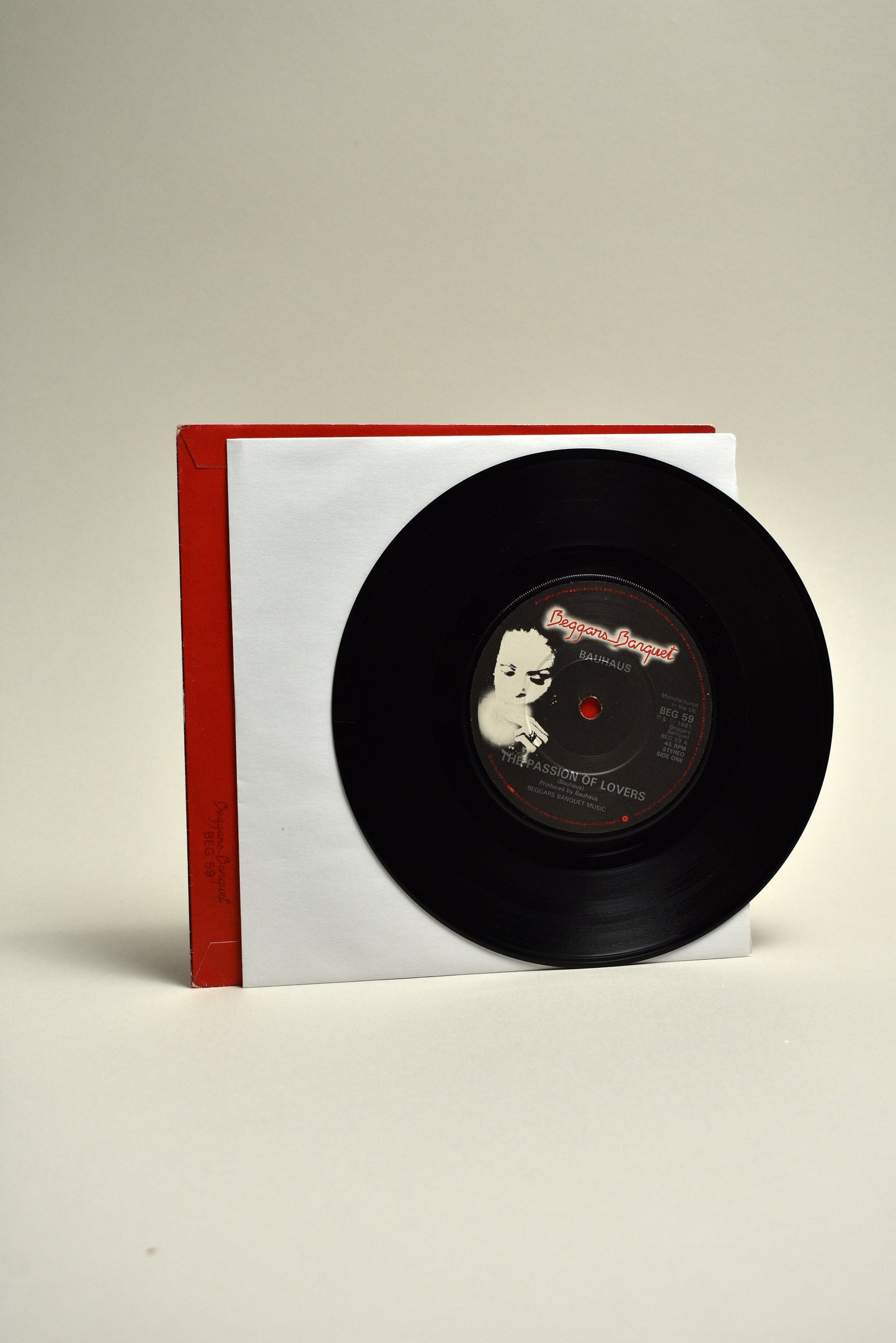 Bauhaus – The Passion Of Lovers (UK 7" Single, 1981)