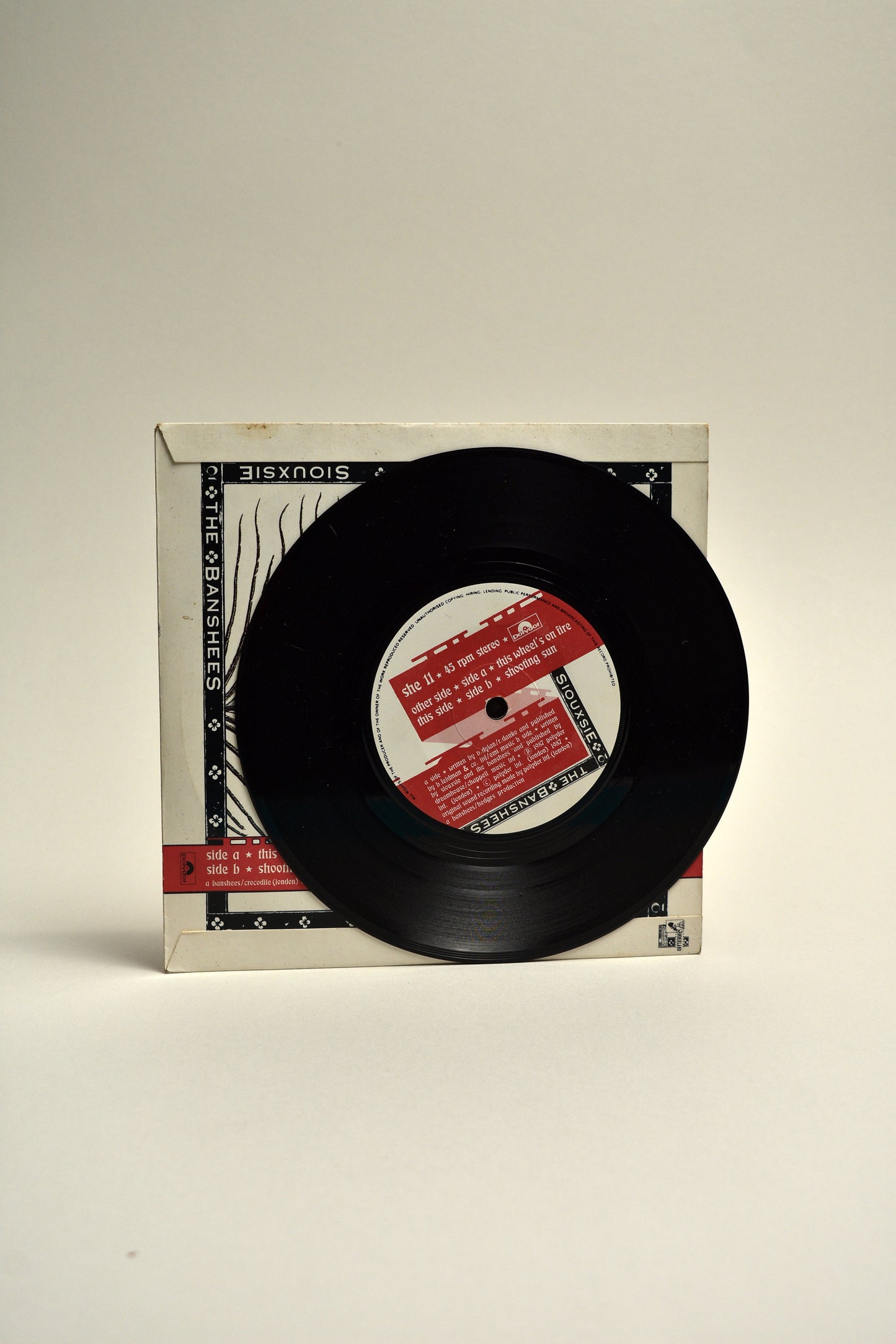 Siouxsie & The Banshees – Wheel's On Fire (UK 7" Single, 1987)