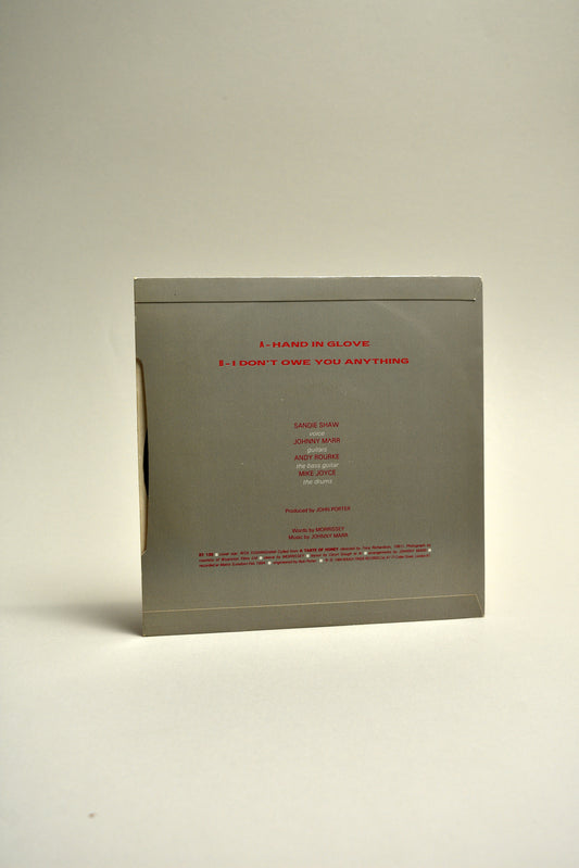 Sandie Shaw – Hand In Glove / I Don’t Owe You Anything (UK 7" Single, 1984)