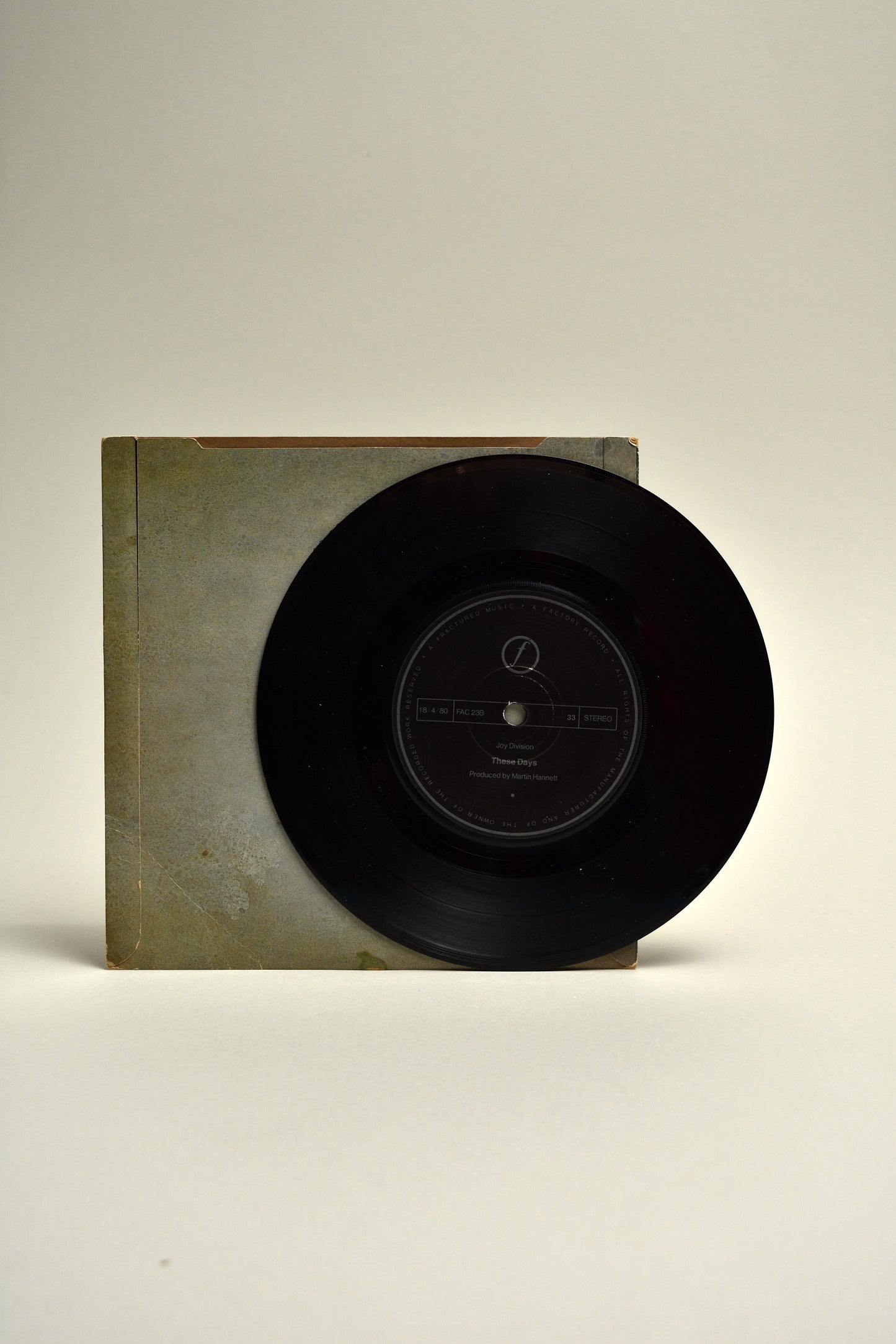 Joy Division – Love Will Tear Us Apart (UK 7" Single, 1980)