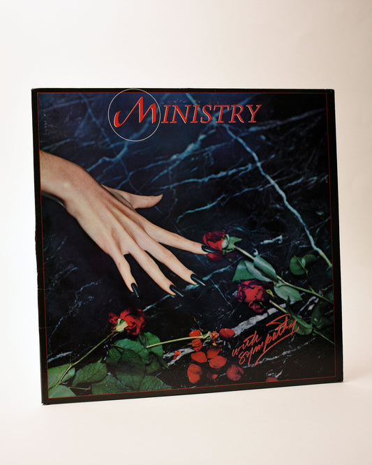 Ministry – With Sympathy (CA, 12" Album, 1983)