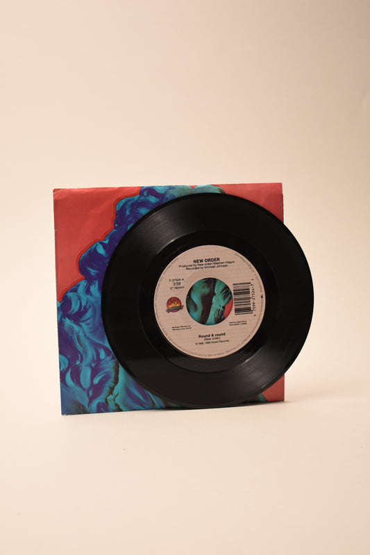 New Order – Round&round (US 7" Single, 1989)