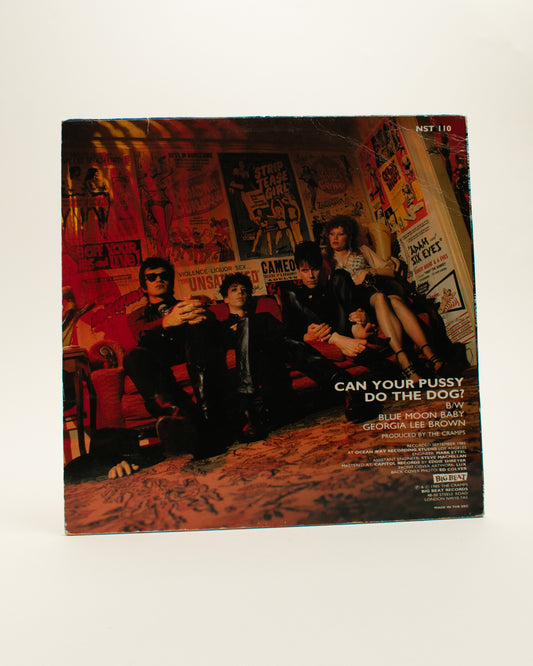 The Cramps - Can Your Pussy Do The Dog? (UK, 12" Single, 1985)