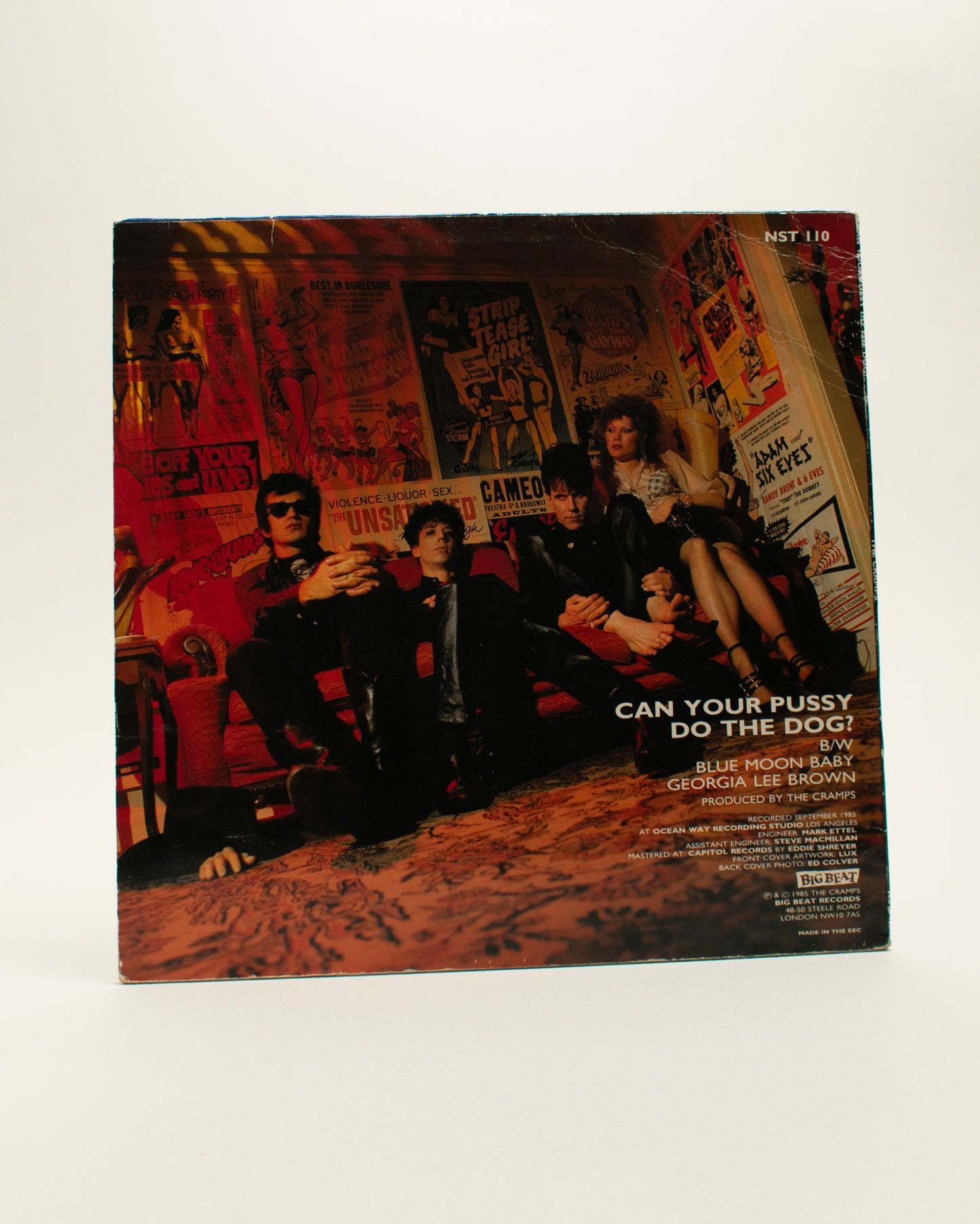 The Cramps - Can Your Pussy Do The Dog? (UK, 12" Single, 1985)