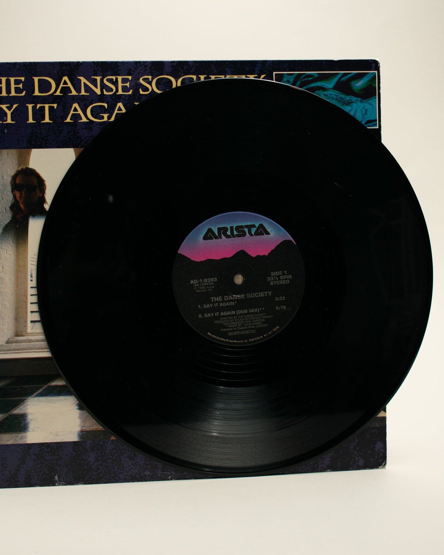 The Danse Society - Say It Again (US, 12" Single, 1985)