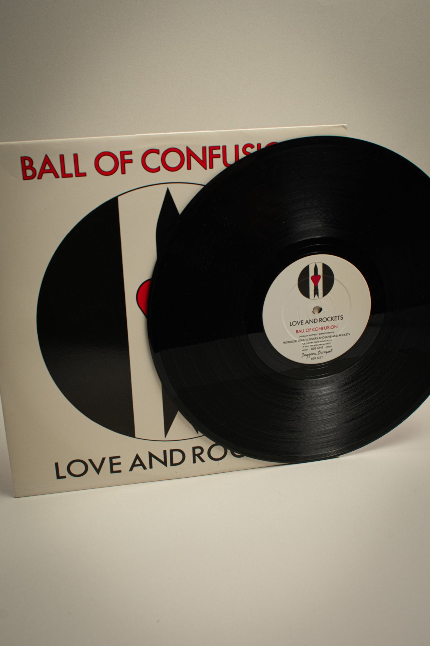 Love And Rockets – Ball Of Confusion (UK, 12" Single, 1985)