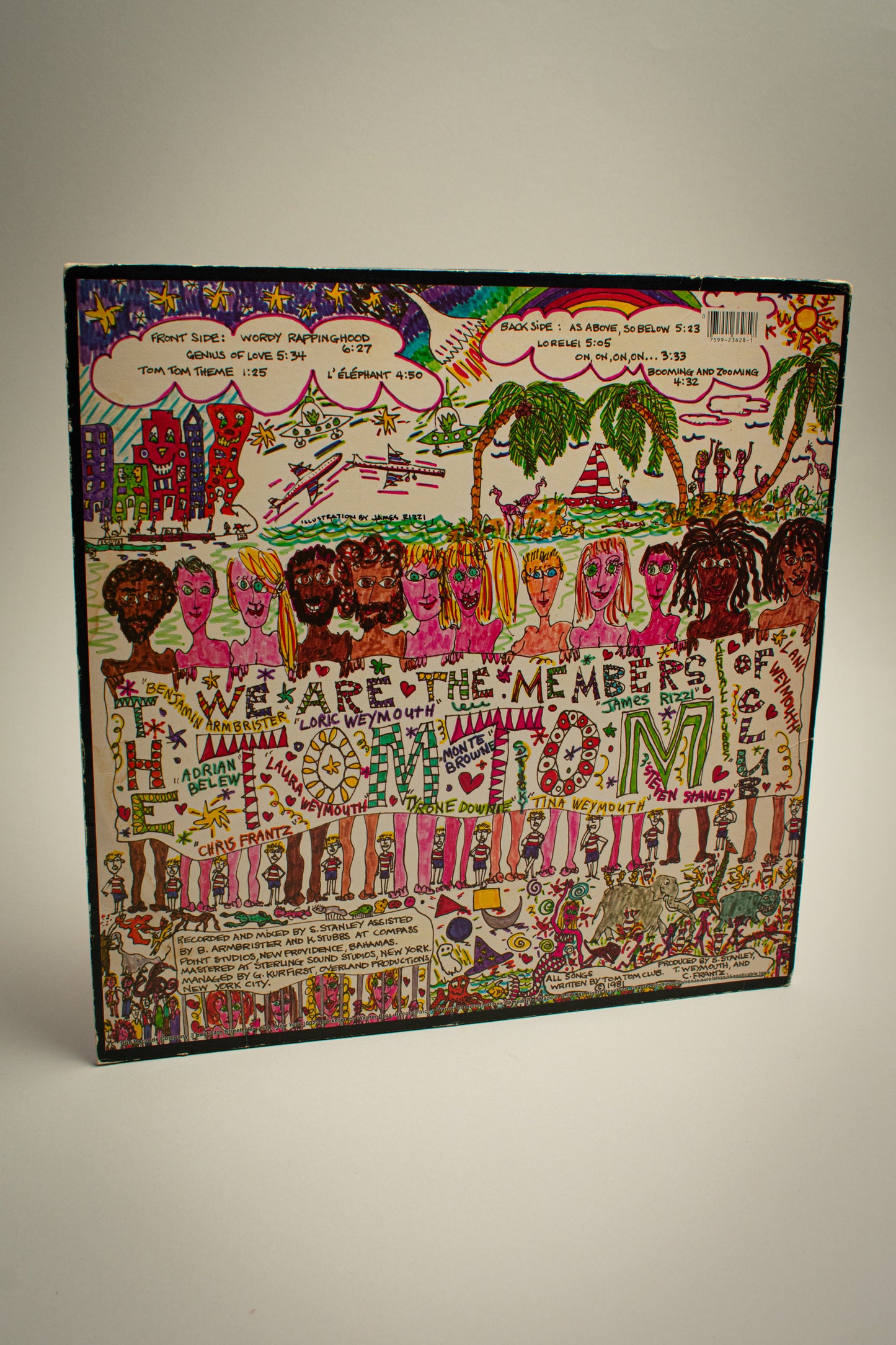 Tom Tom Club – Tom Tom Club (US, 12" Album, 1981)
