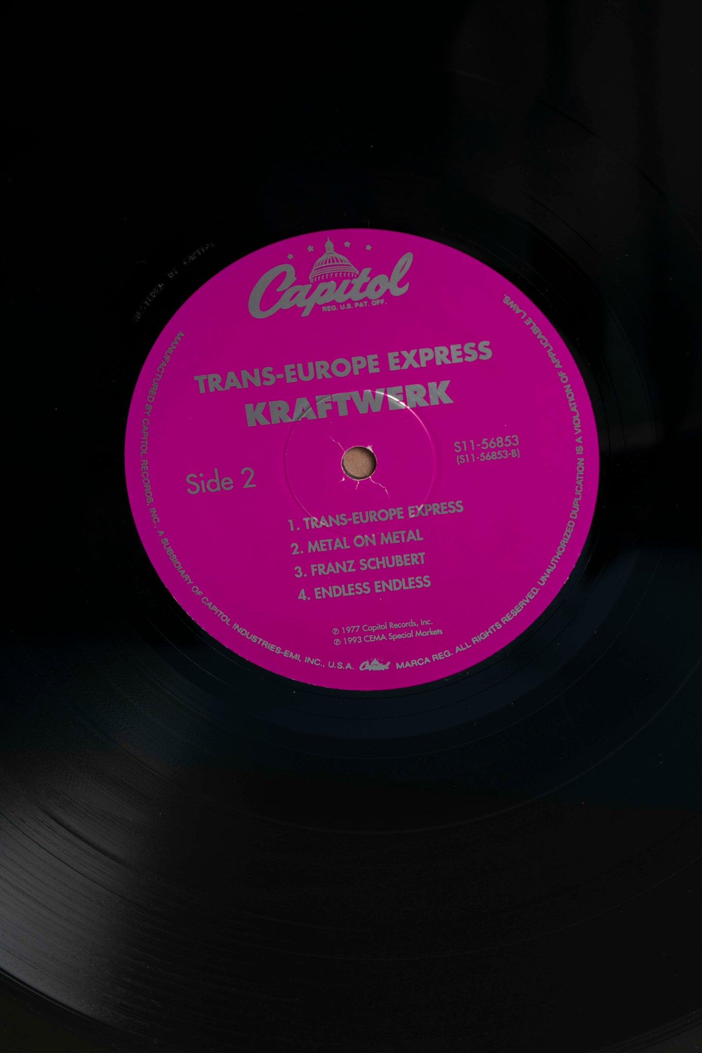 Kraftwerk – Trans-Europe Express (US, 12" Album, 1993)