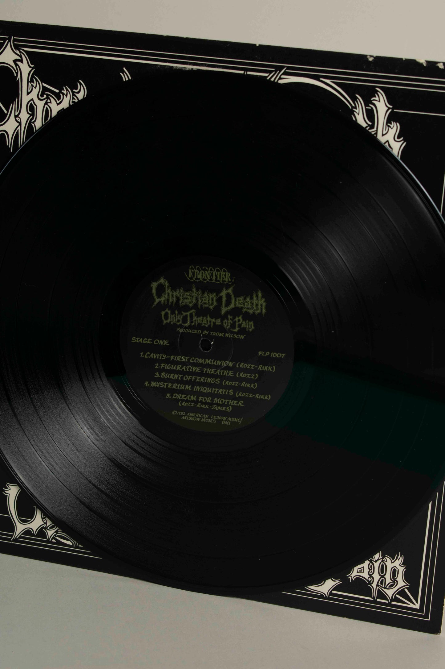 Christian Death – Only Theatre of Pain (US, 12" Album, 1993)