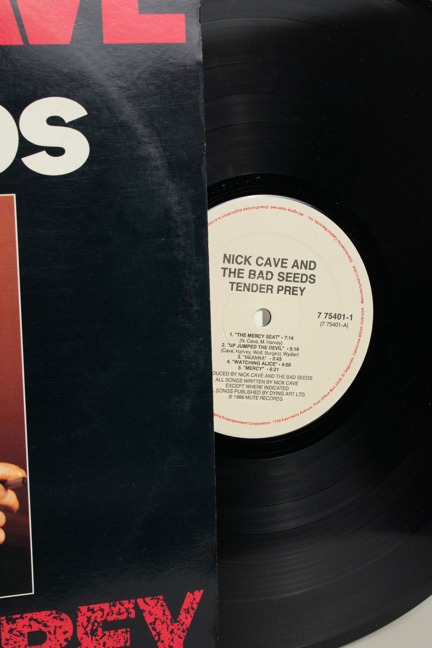 Nick Cave And The Bad Seeds – Tender Prey (US, 12" Album, 1988)