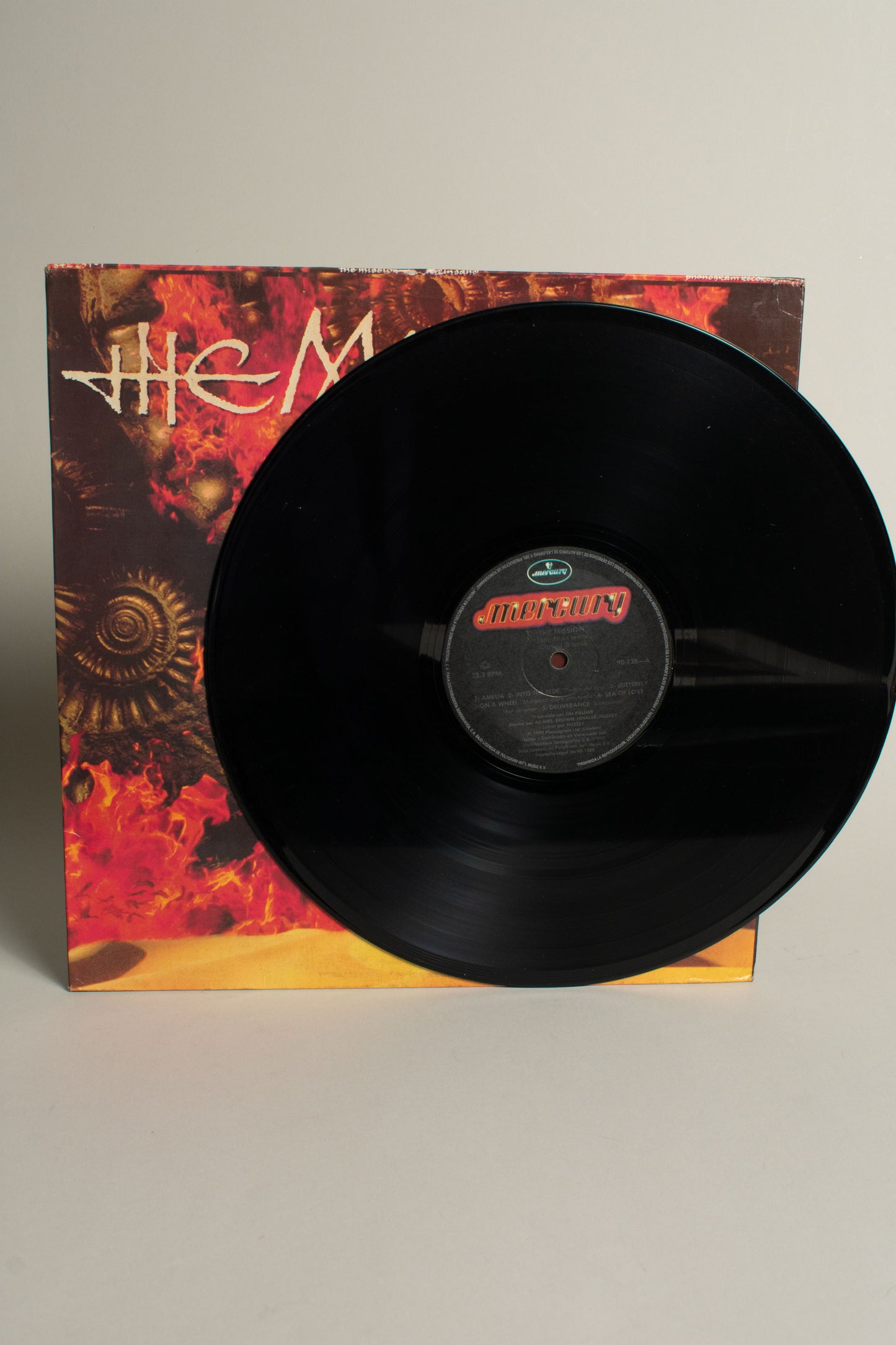 The Mission – Carved In Sand (VEN, 12" Album, 1990)