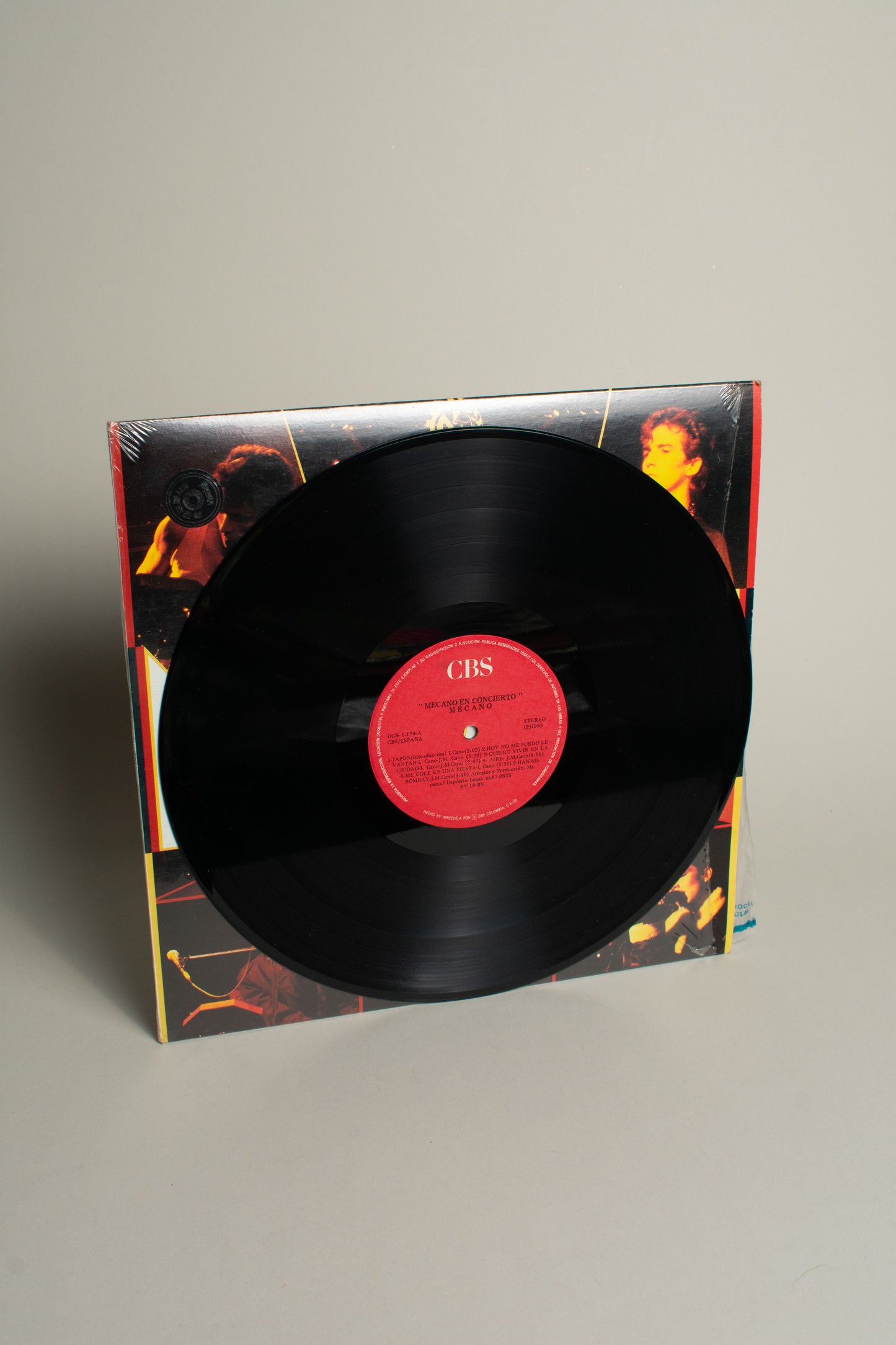 Mecano – En Concierto (Venezuela, 12" Album, 1987)