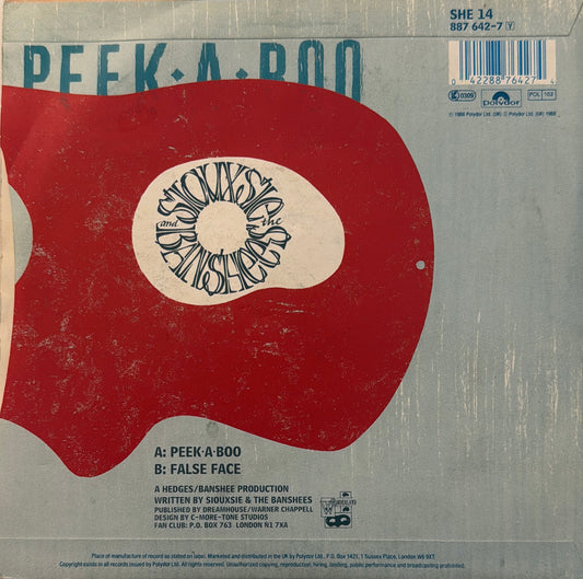 Siouxsie & The Banshees – Peek-A-Boo (UK 7” Single, 1988)