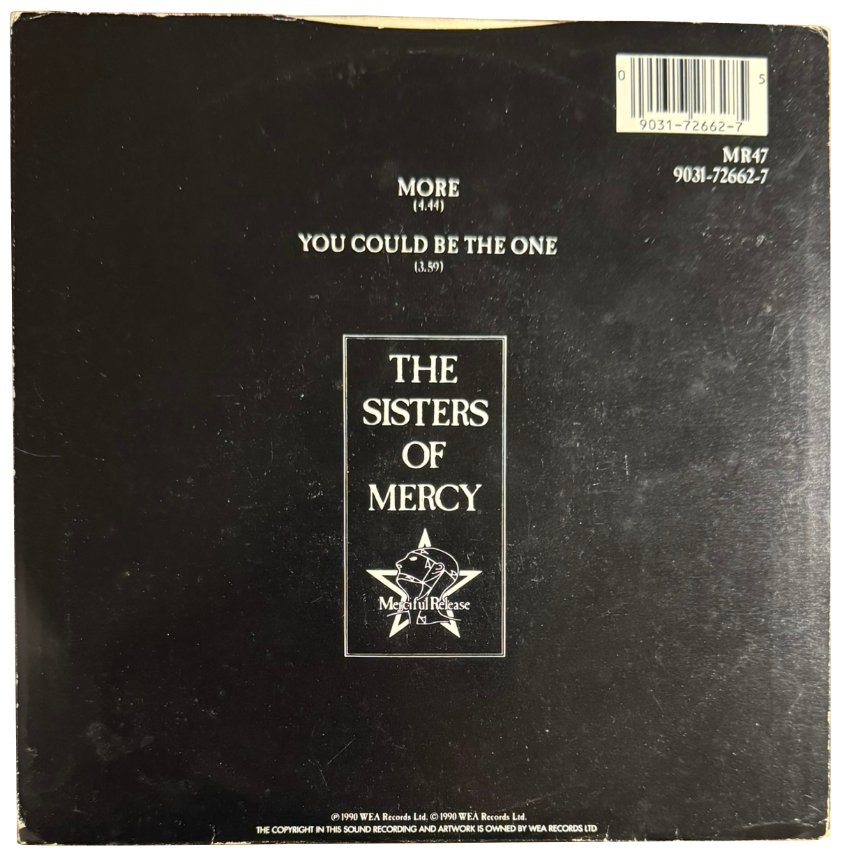 The Sisters of Mercy – More / You Could Be the One (7”, 1990, UK)
