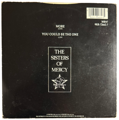 The Sisters of Mercy – More / You Could Be the One (7”, 1990, UK)