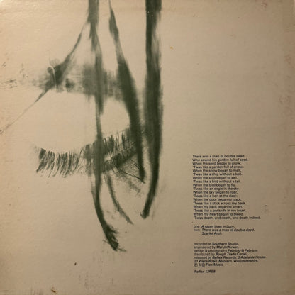 And Also The Trees – A Room Lives in Lucy (UK 12" Single, 1986)