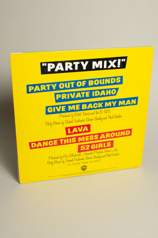 The B-52’s – Party Mix! (US, 12" Mini-Album, 1981)
