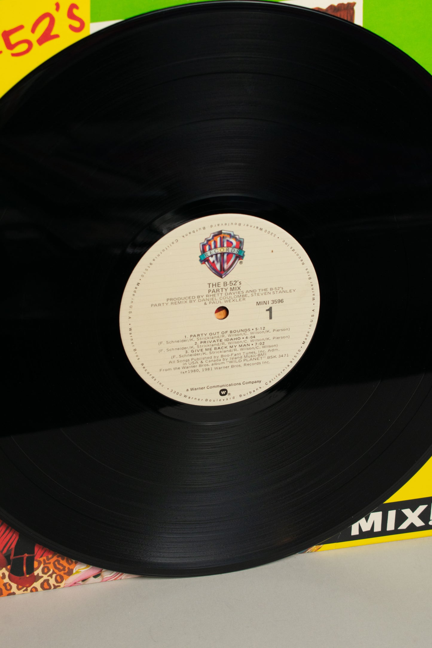 The B-52’s – Party Mix! (US, 12" Mini-Album, 1981)