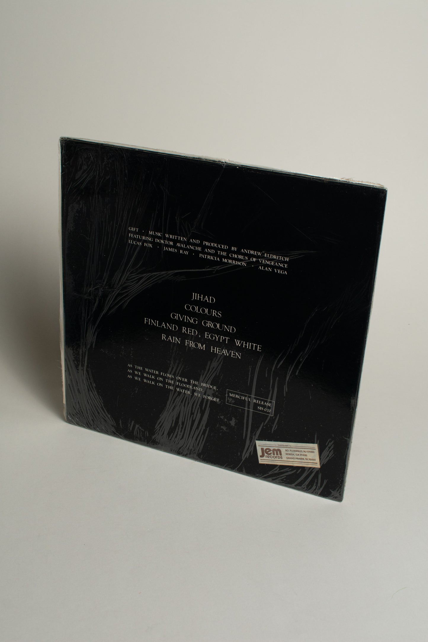 The Sisterhood – Gift (UK, 12" Album, 1986)