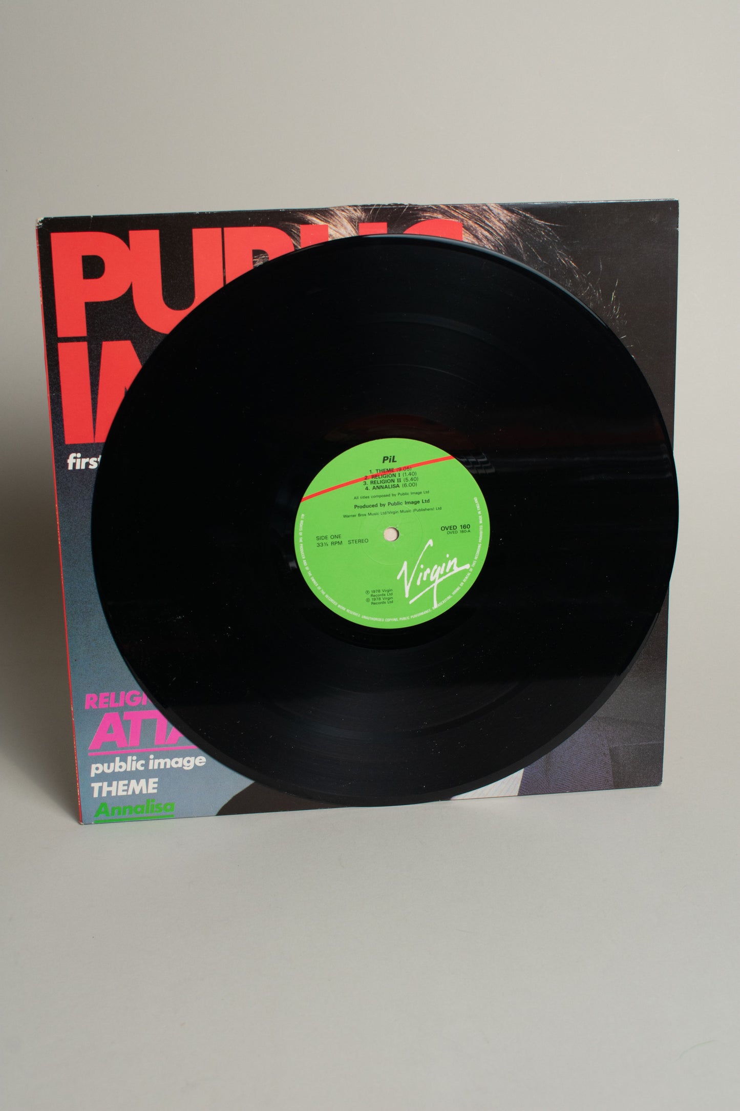 Public Image Limited – Public Image (First Issue) (UK, 12" Album, 1986)