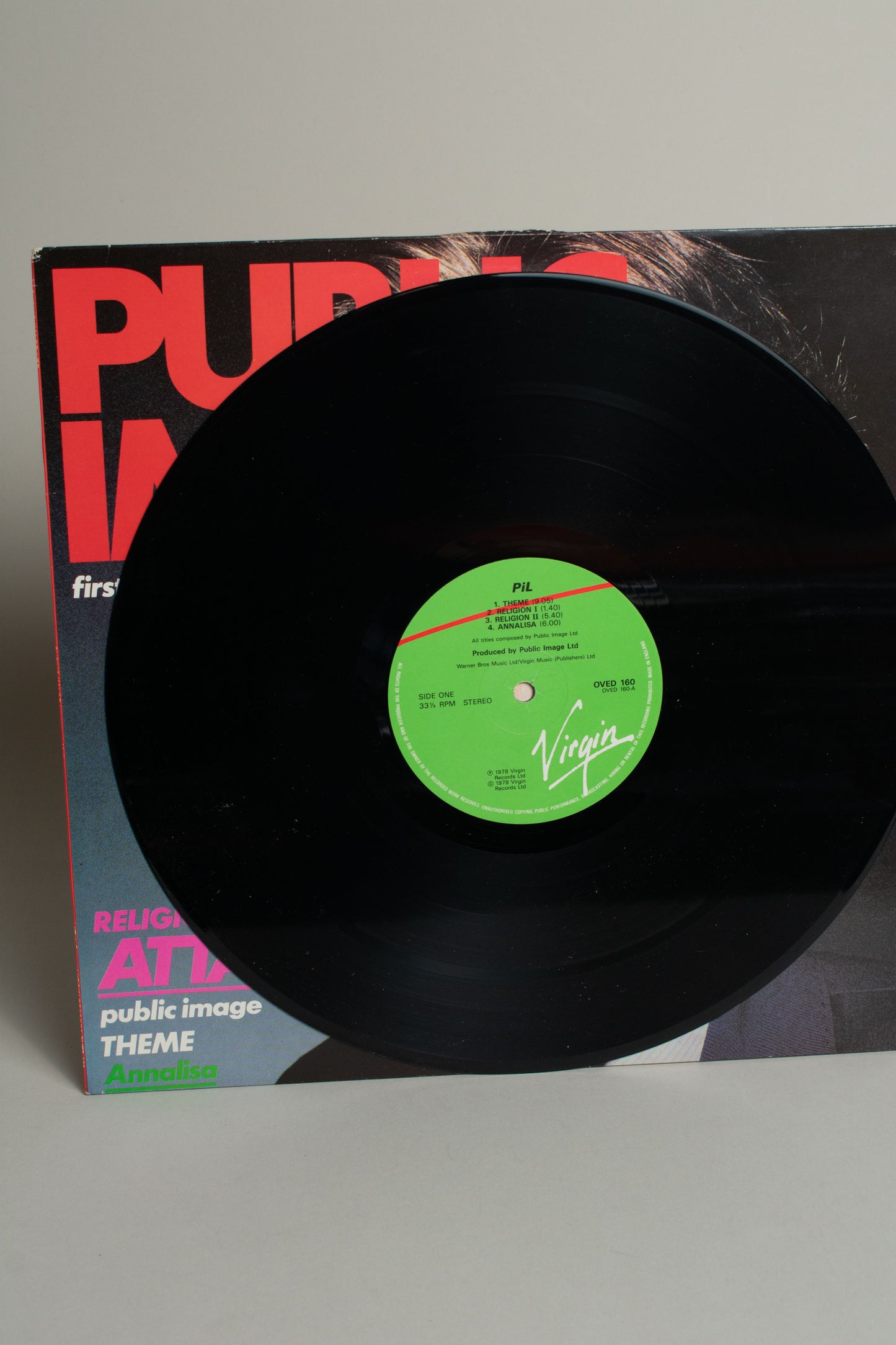 Public Image Limited – Public Image (First Issue) (UK, 12" Album, 1986)