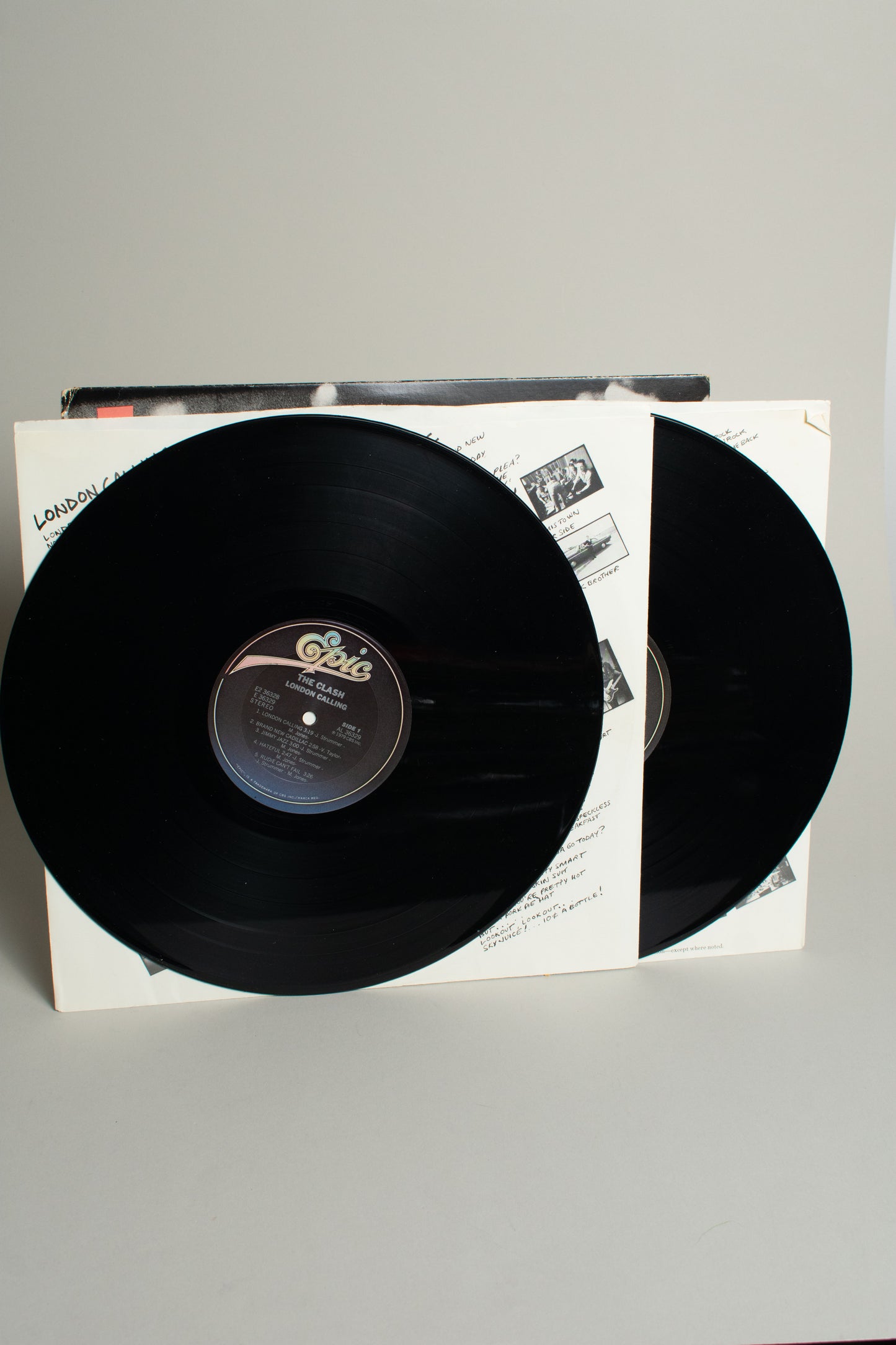 The Clash – London Calling (US, 12" Album, 1980)