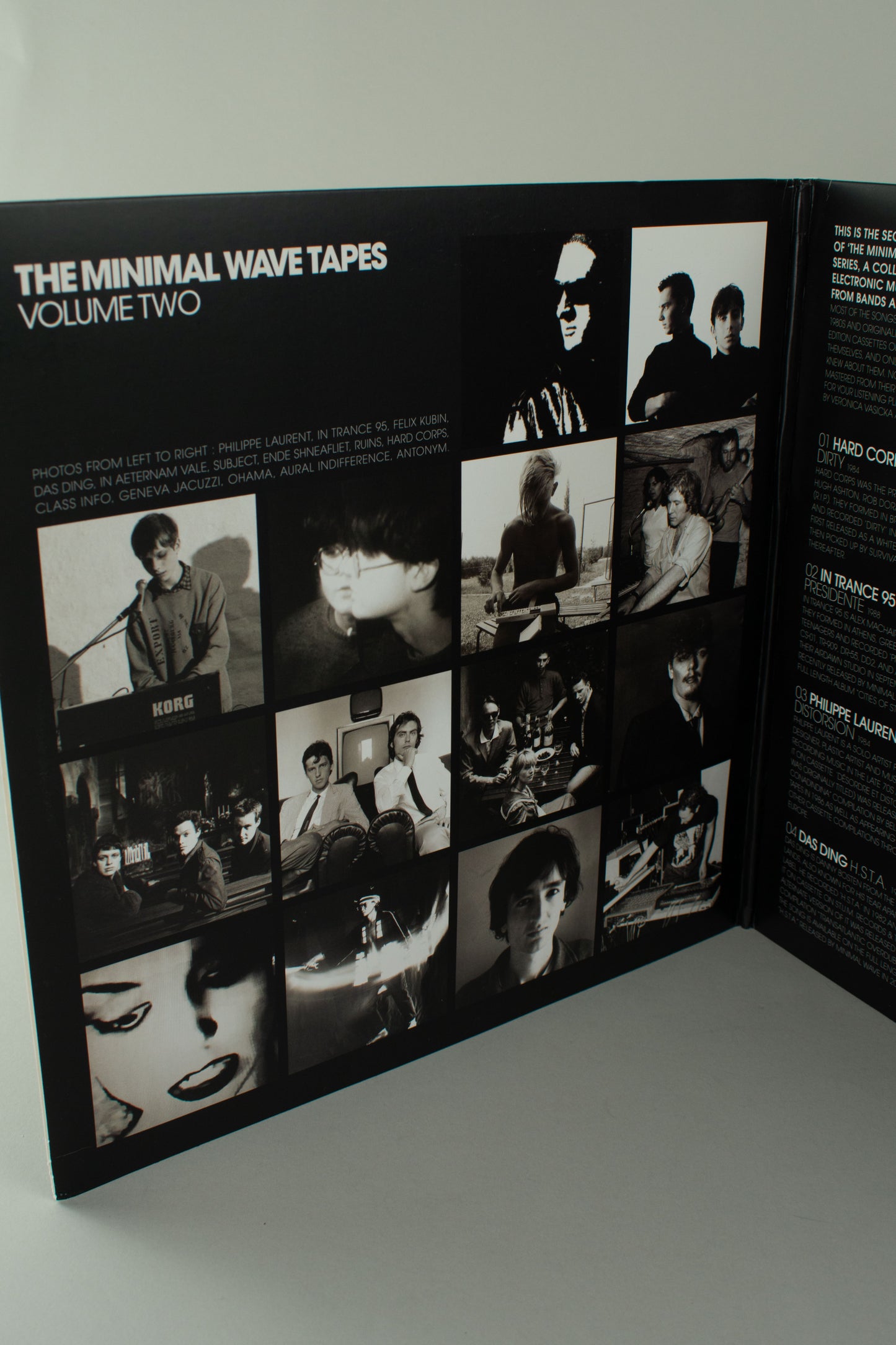 Various – The Minimal Wave Tapes · Volume Two (US, 2×LP Compilation, 2010)