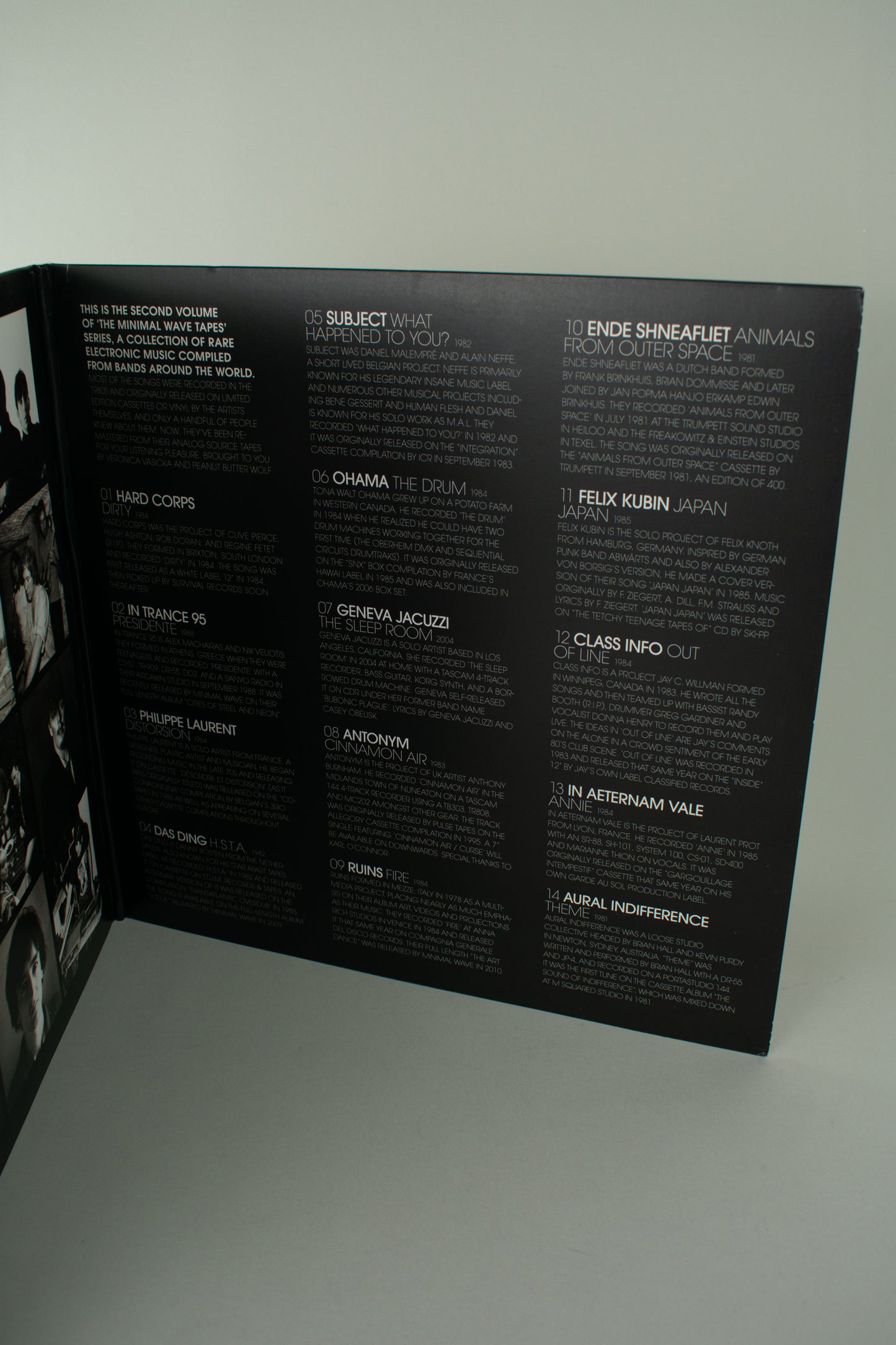 Various – The Minimal Wave Tapes · Volume Two (US, 2×LP Compilation, 2010)