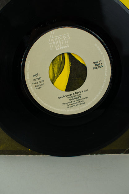 Ian Dury – Sex & Drugs & Rock & Roll (Belgium, 7" Single, 1978)