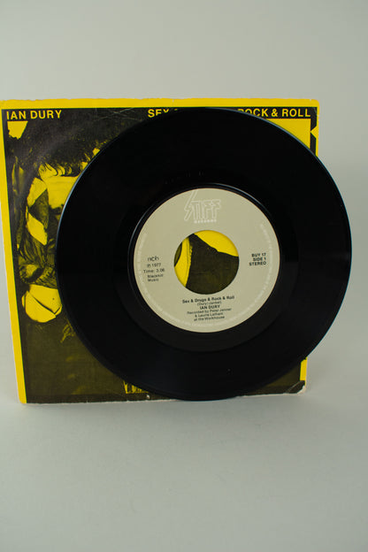 Ian Dury – Sex & Drugs & Rock & Roll (Belgium, 7" Single, 1978)