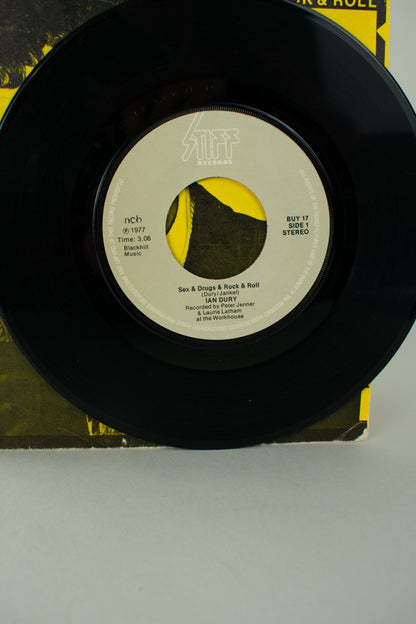 Ian Dury – Sex & Drugs & Rock & Roll (Belgium, 7" Single, 1978)