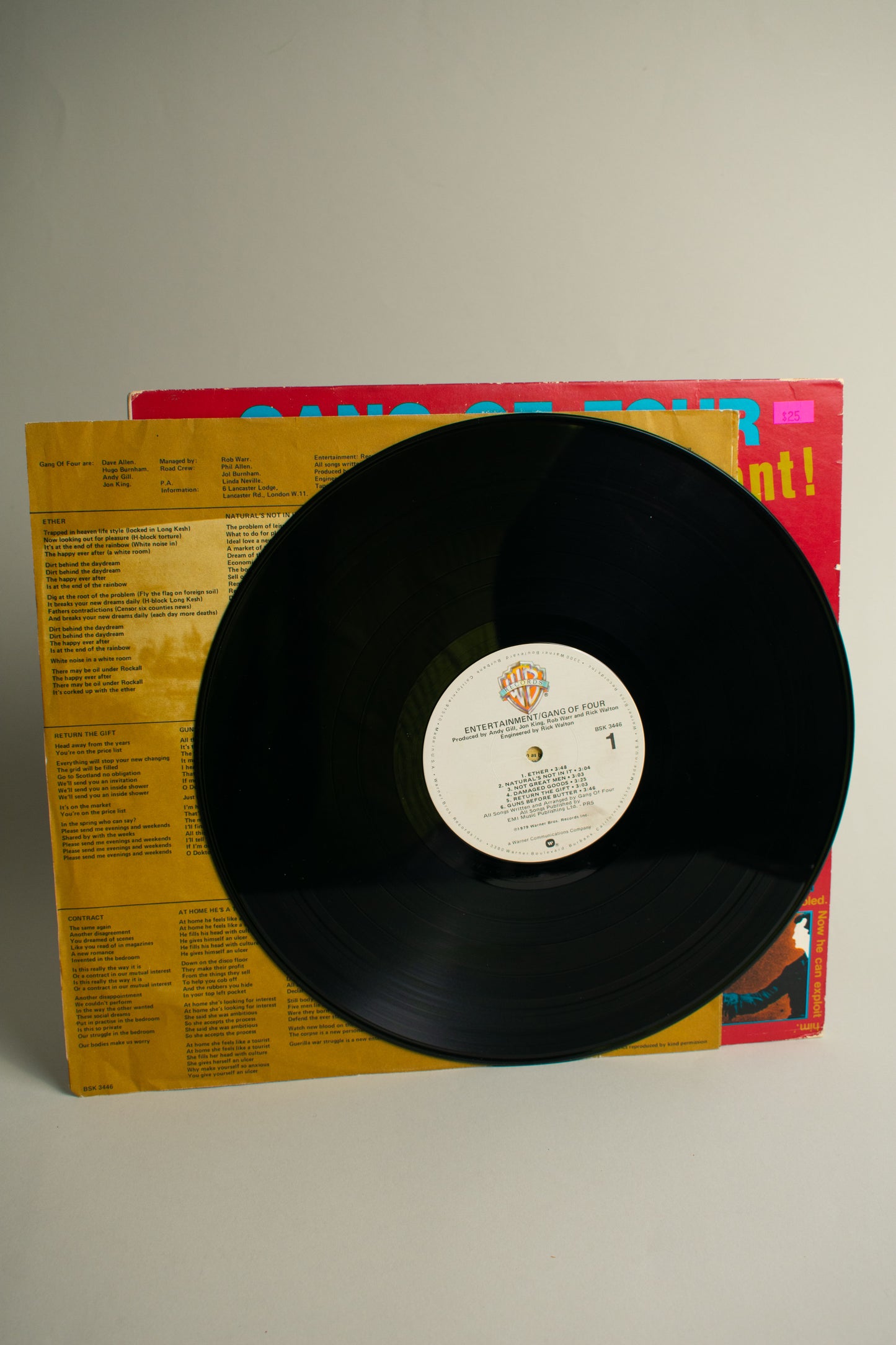 Gang of Four – Entertainment! (US, LP Album, 1980)