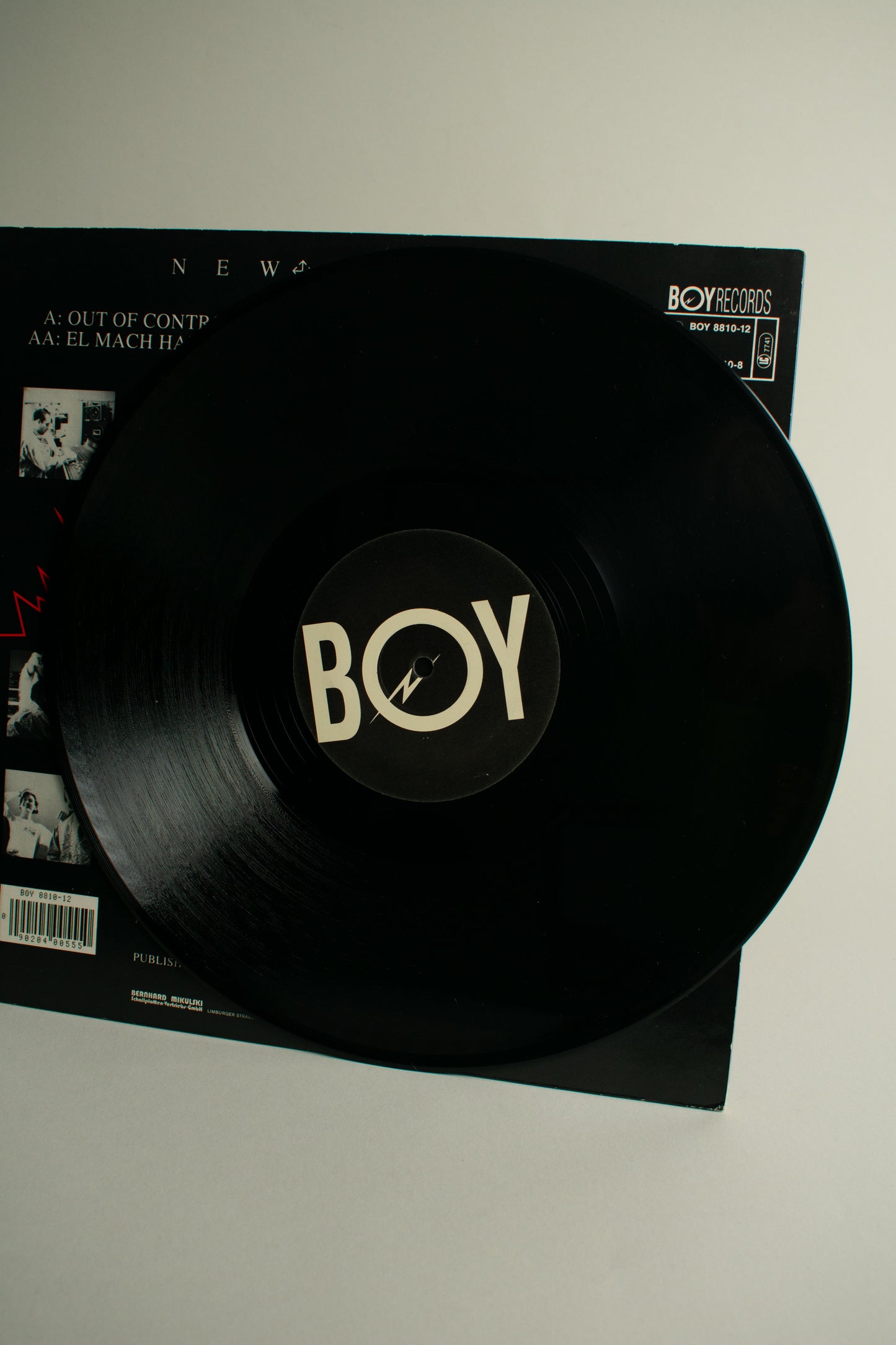 New Scene – Out Of Control (Germany, 12" Maxi-Single, 1989)