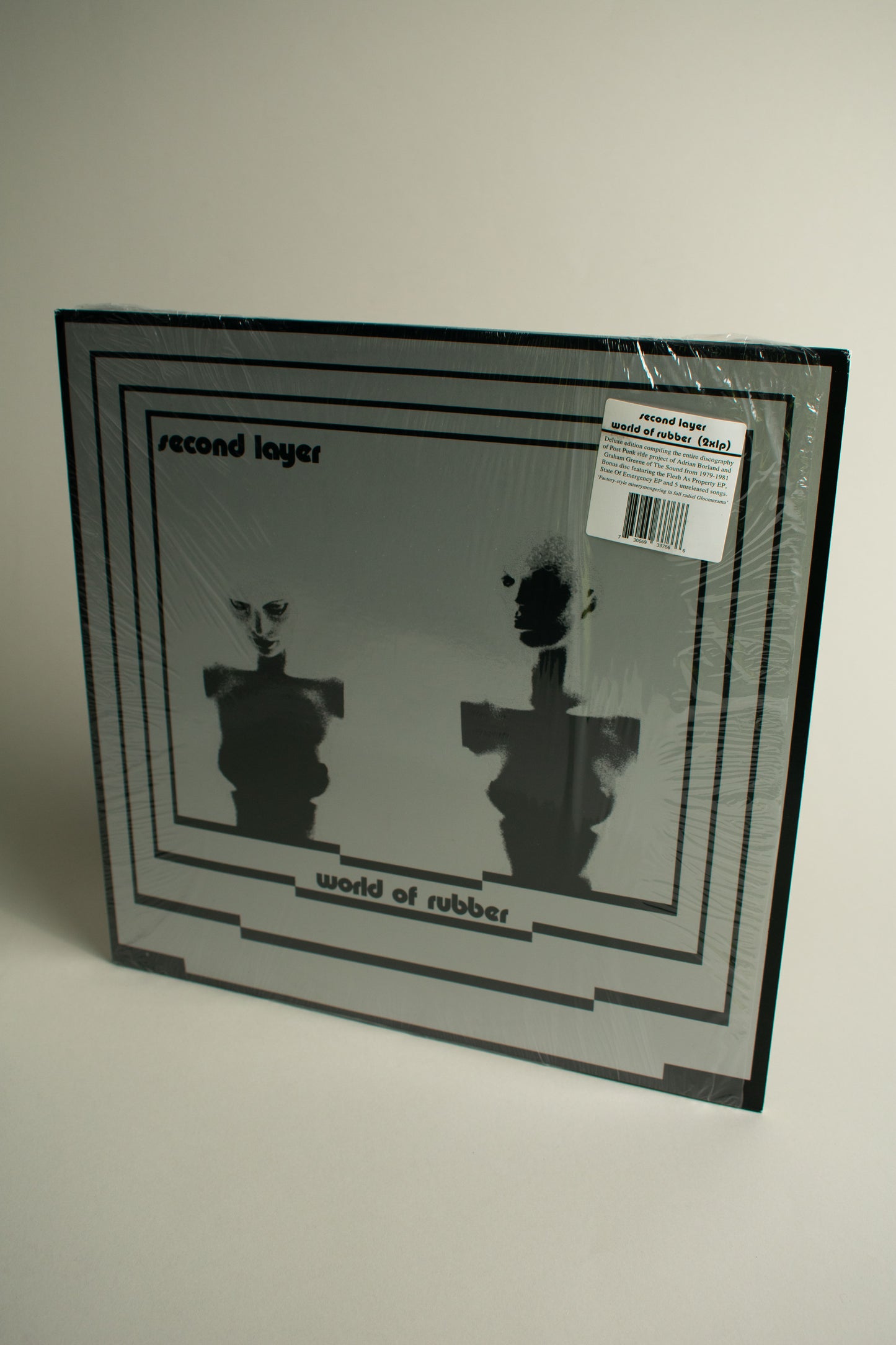Second Layer – World Of Rubber (US, 2LP Anthology, Remastered, 2019)