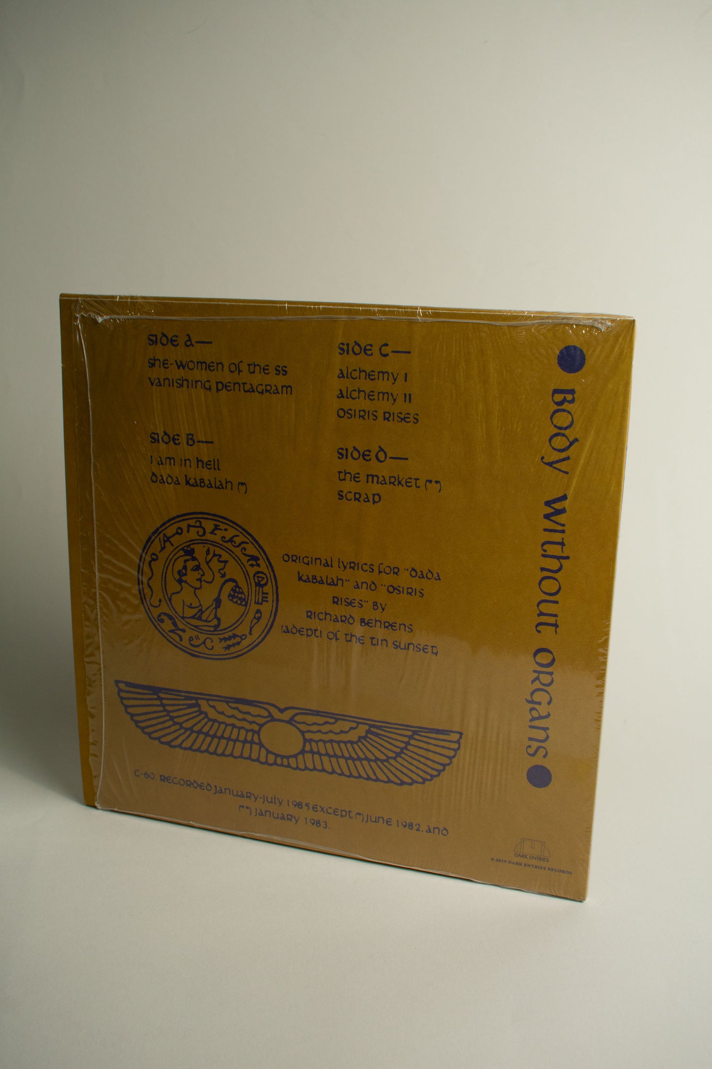 Body Without Organs – Isis And Thoth (US, 2LP Album, Remastered, 2019)