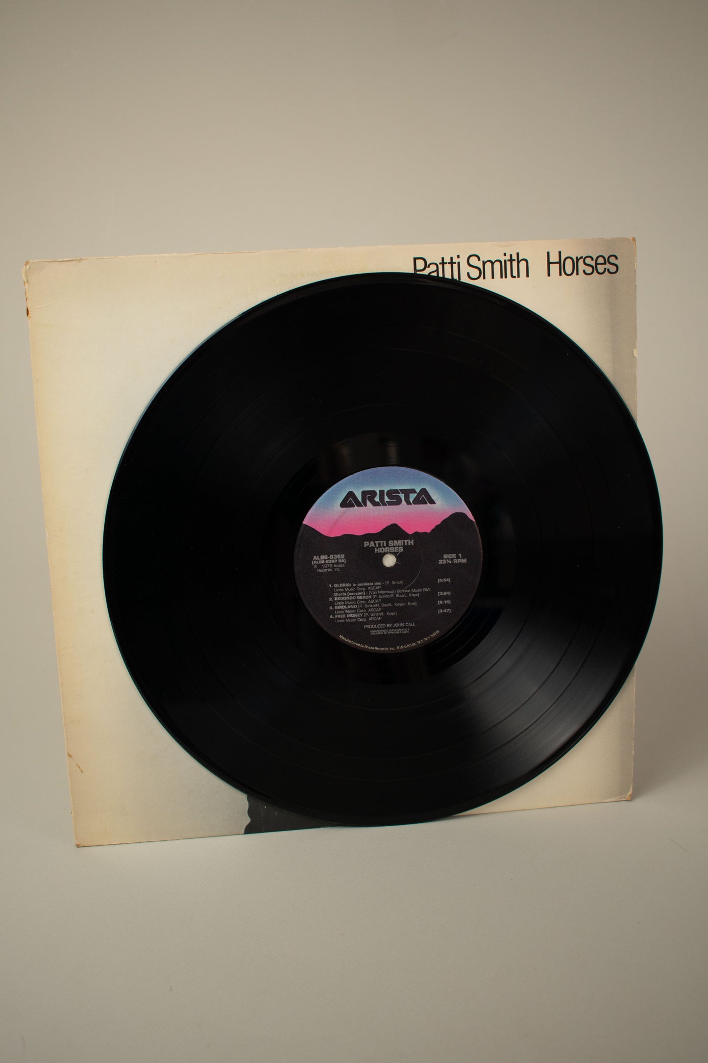 Patti Smith – Horses (US, 12" Album, 1985)