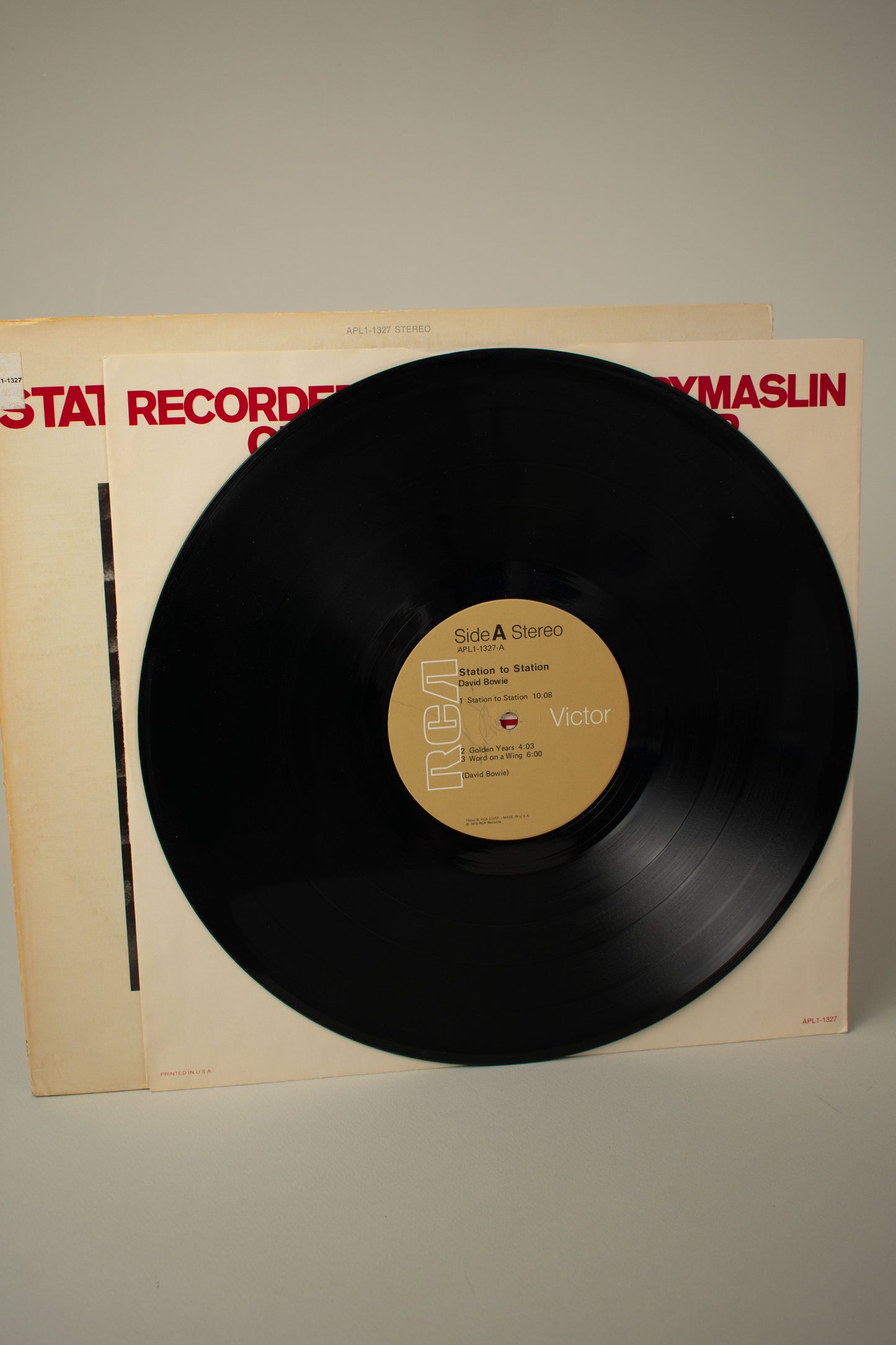 David Bowie – Station To Station (US, 12" Album, 1976)